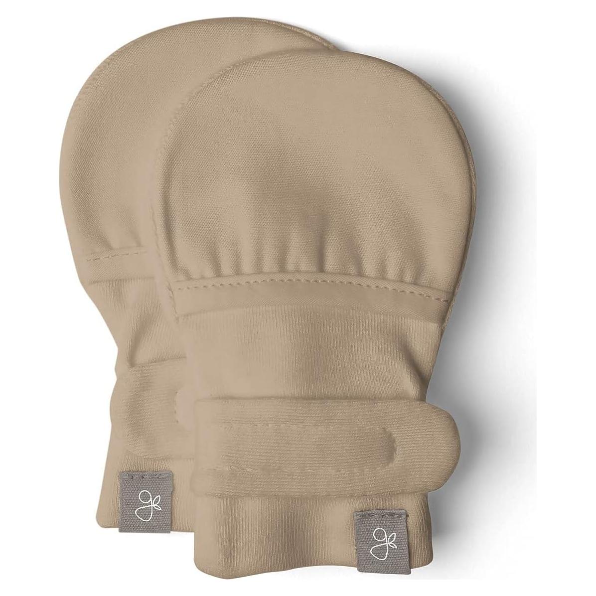 Manoplas de Bambú Viscosa Goumikids 0-3 meses Arenisca