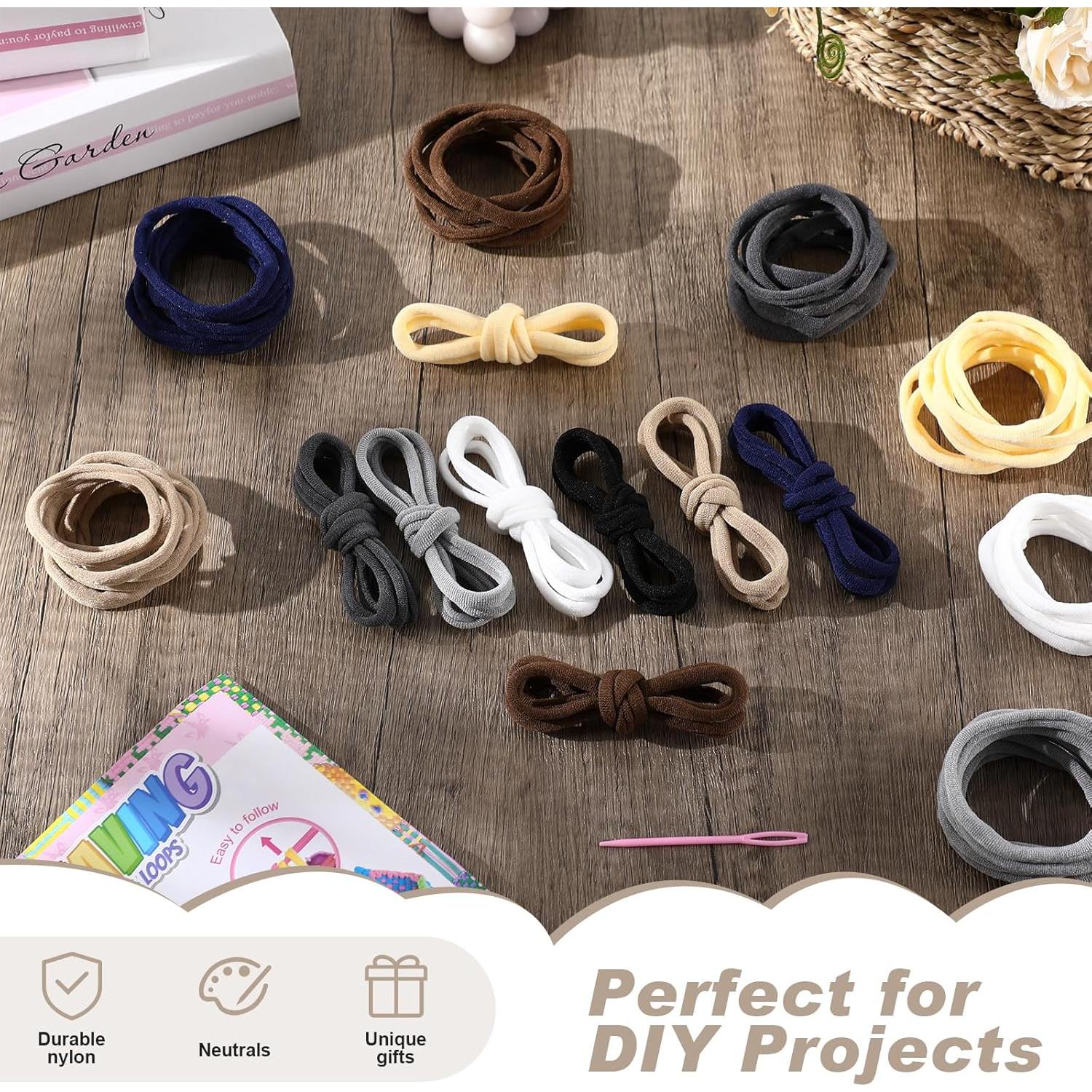 Kit de Manualidades Daifunli 1000 Bucles de Tejer 25 cm