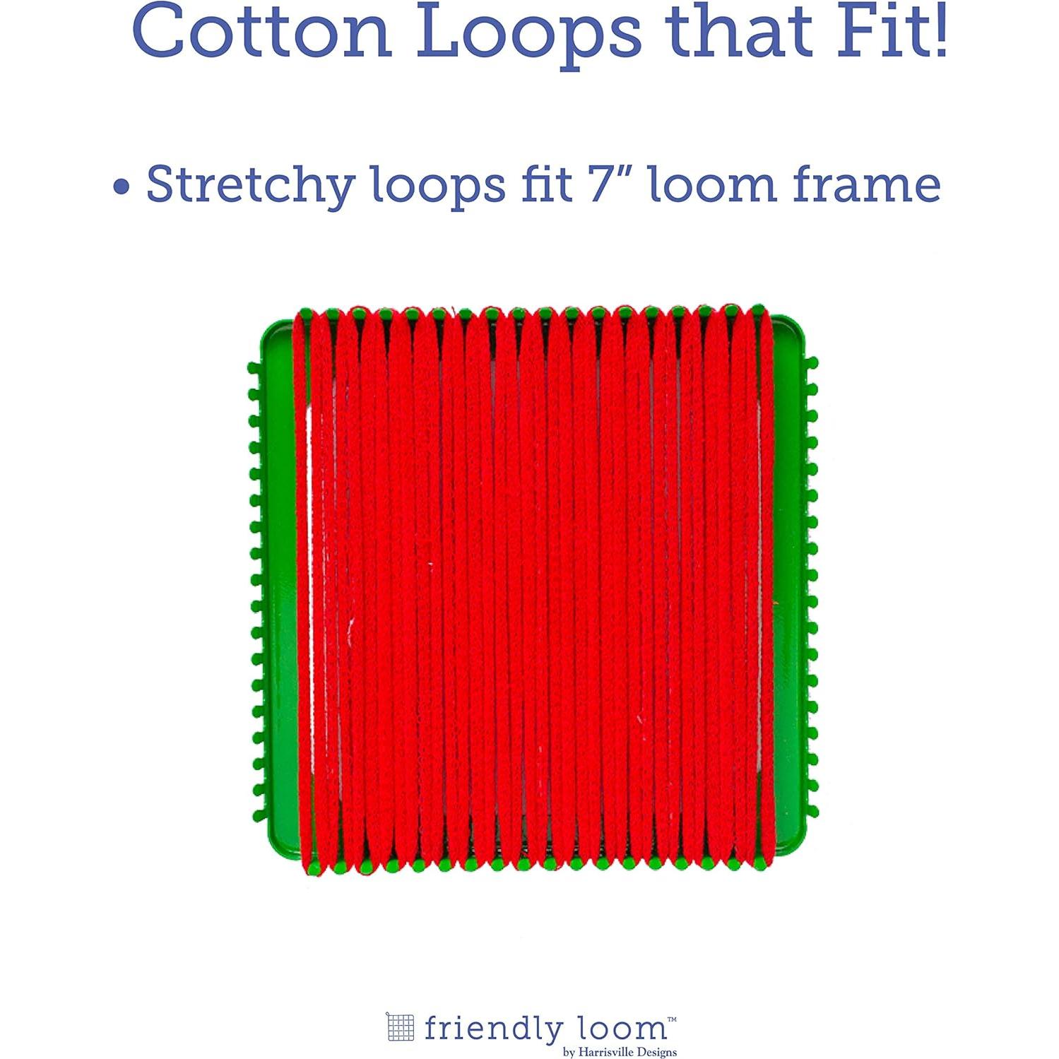 Asas de Algodón Harrisville 7" para Tejer 2 Agarraderas