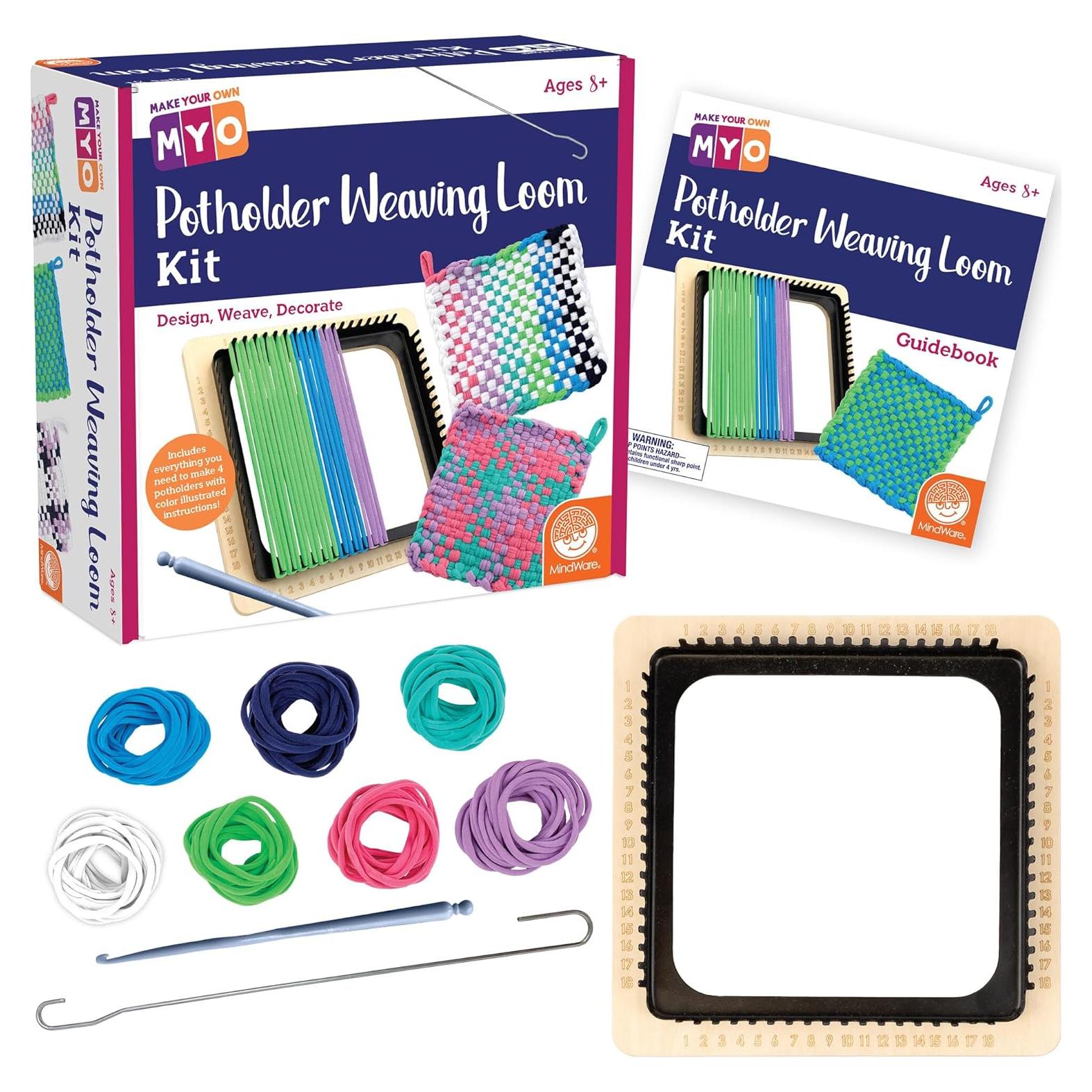 Kit de Telar para Posavasos MindWare - 144 Piezas, 8 Años+