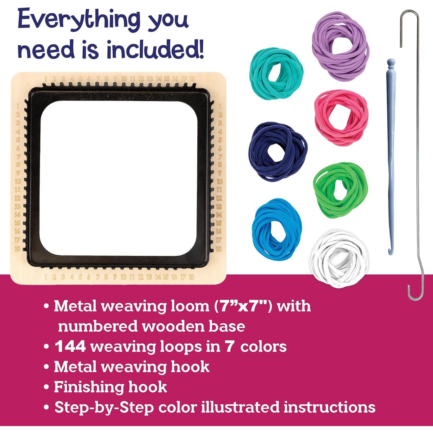 Kit de Telar para Posavasos MindWare - 144 Piezas, 8 Años+