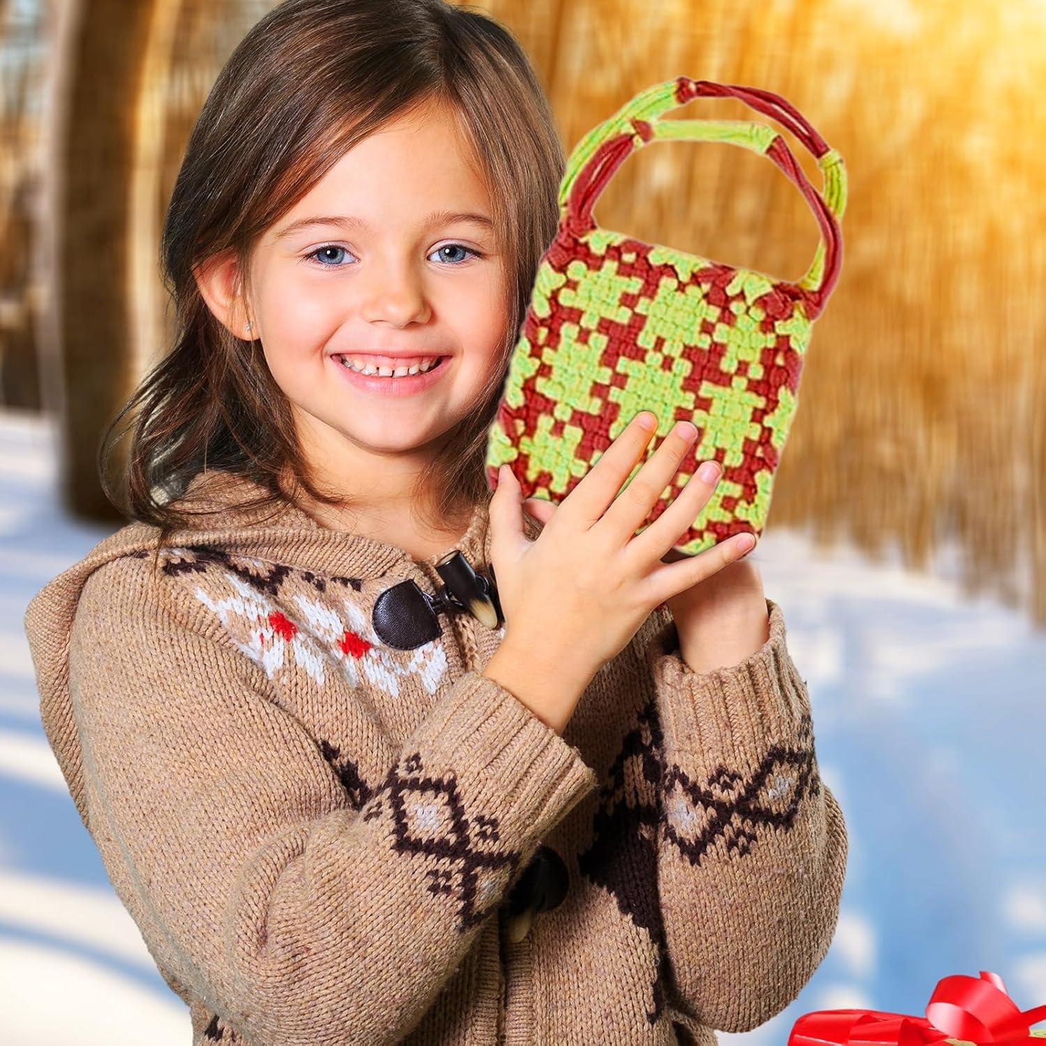 Kit de Anillos de Telar Naozinebi 600 Piezas Multicolores