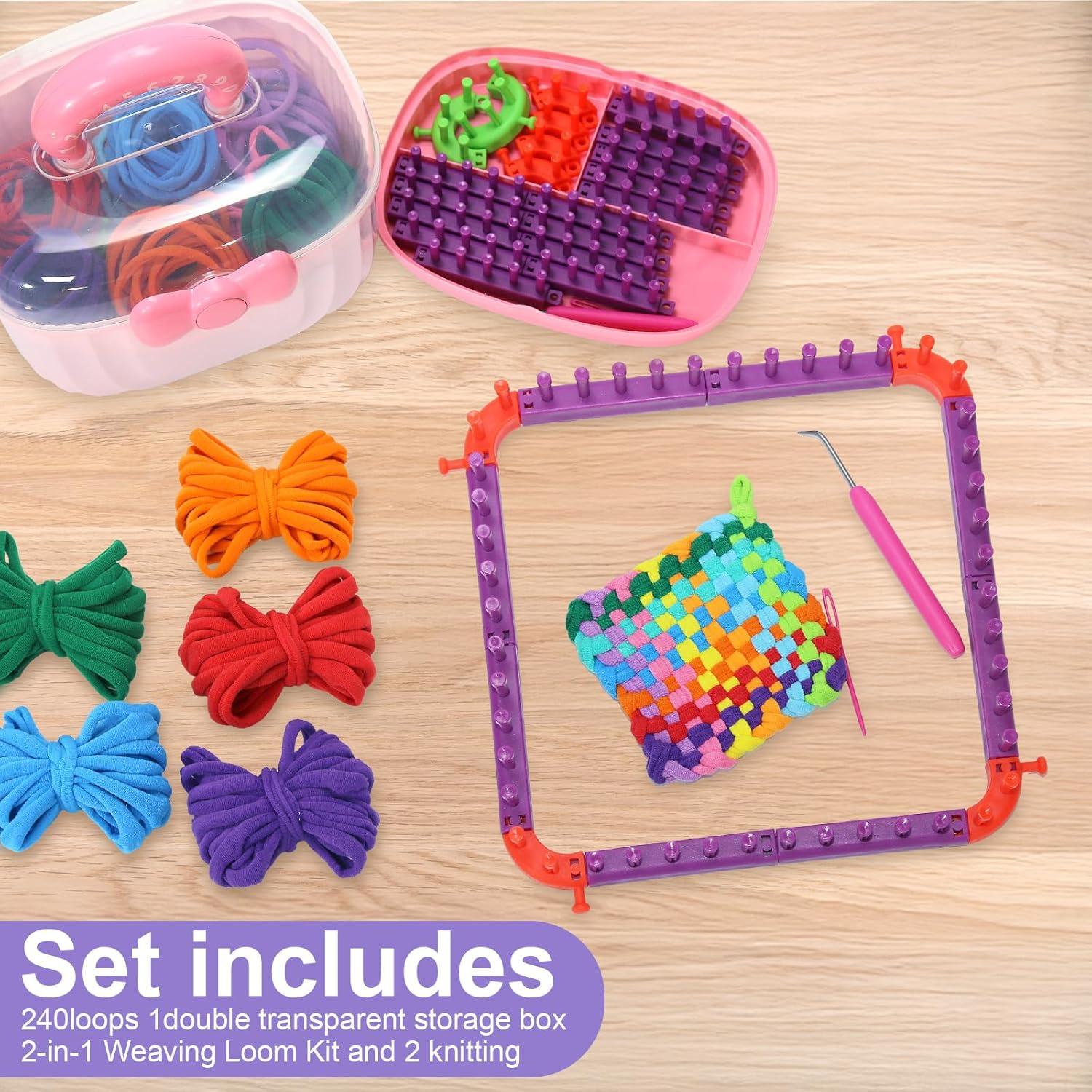 Kit de Telar de Potholder Tldcdte con 240 Bucles Coloridos