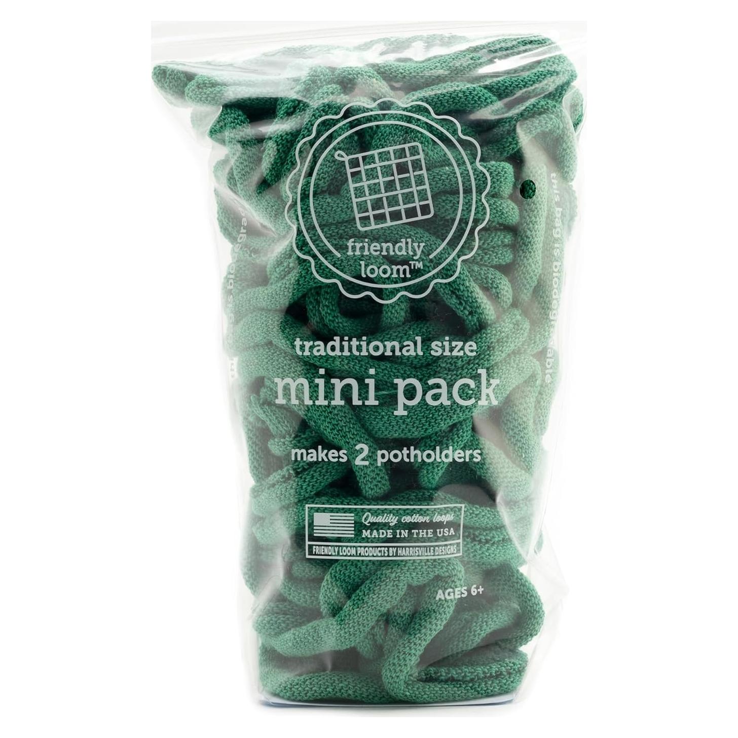 Asas de Algodón Harrisville 7" para Tejer 2 Agarraderas