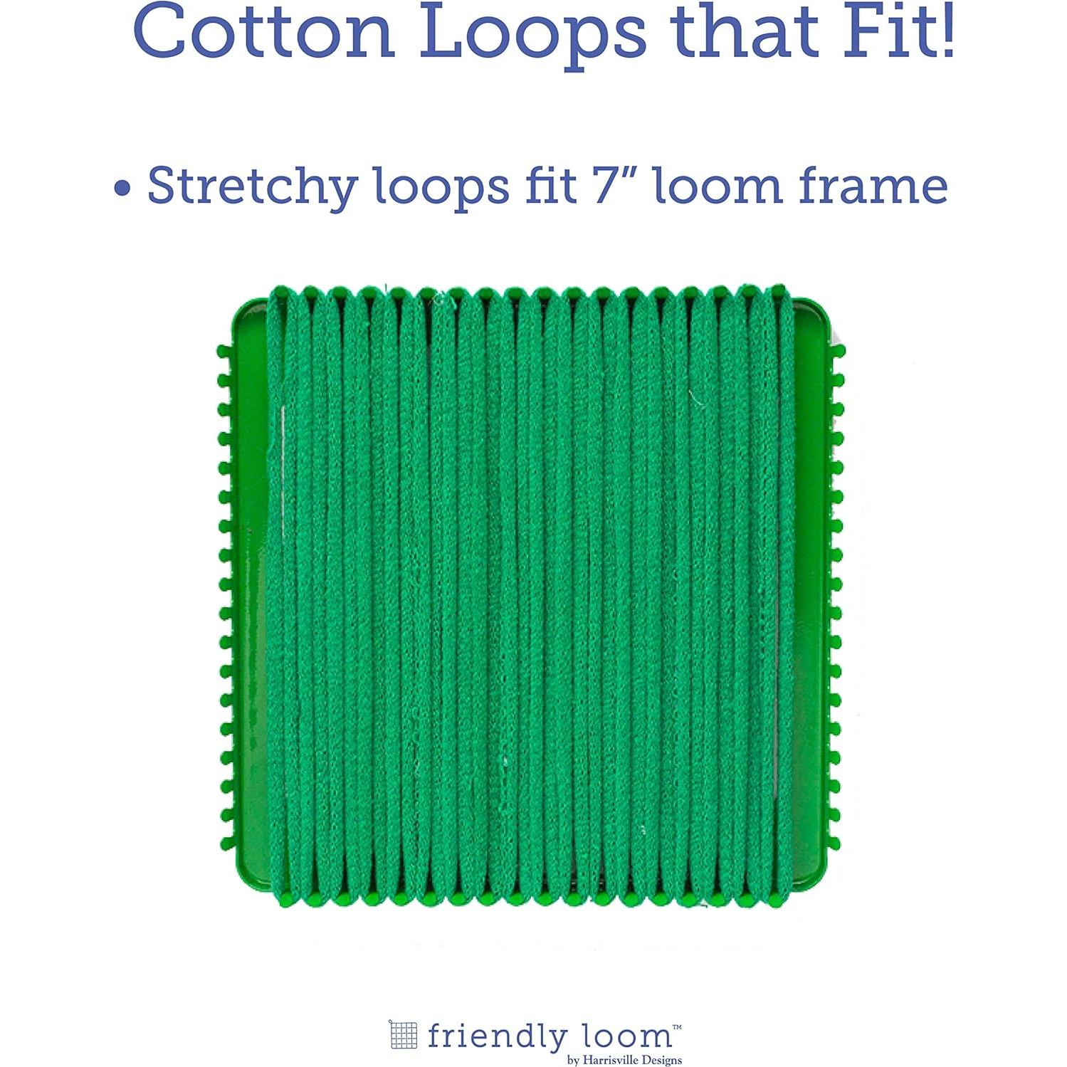 Asas de Algodón Harrisville 7" para Tejer 2 Agarraderas