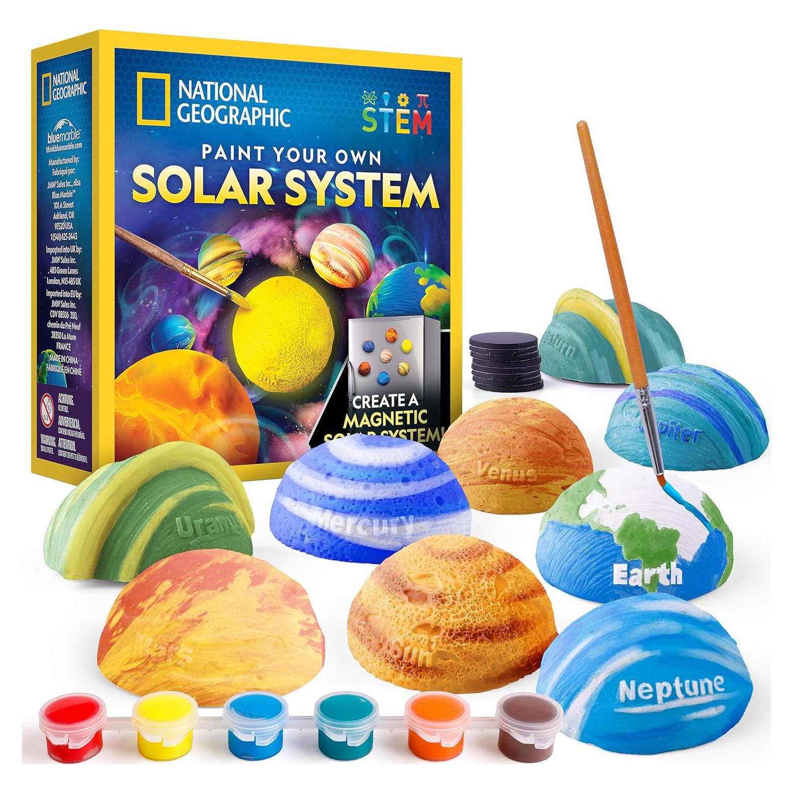 Kit de Pintura del Sistema Solar Magnético Blue Marble - 31 Piezas
