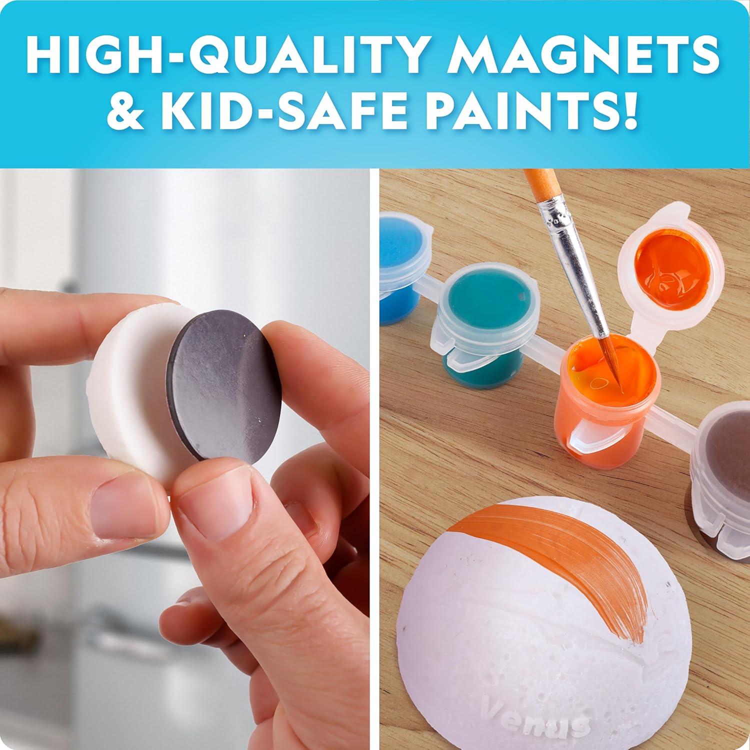 Kit de Pintura del Sistema Solar Magnético Blue Marble - 31 Piezas