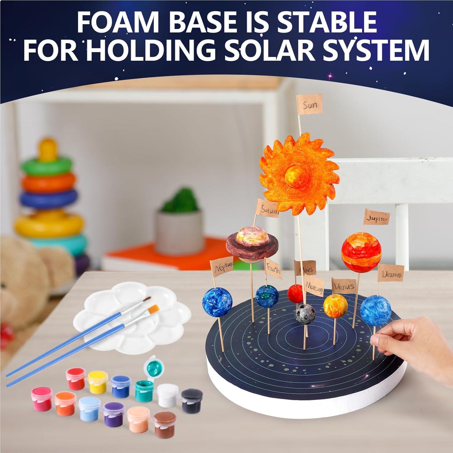 Kit de Modelo del Sistema Solar Pllieay con Luces y Manual