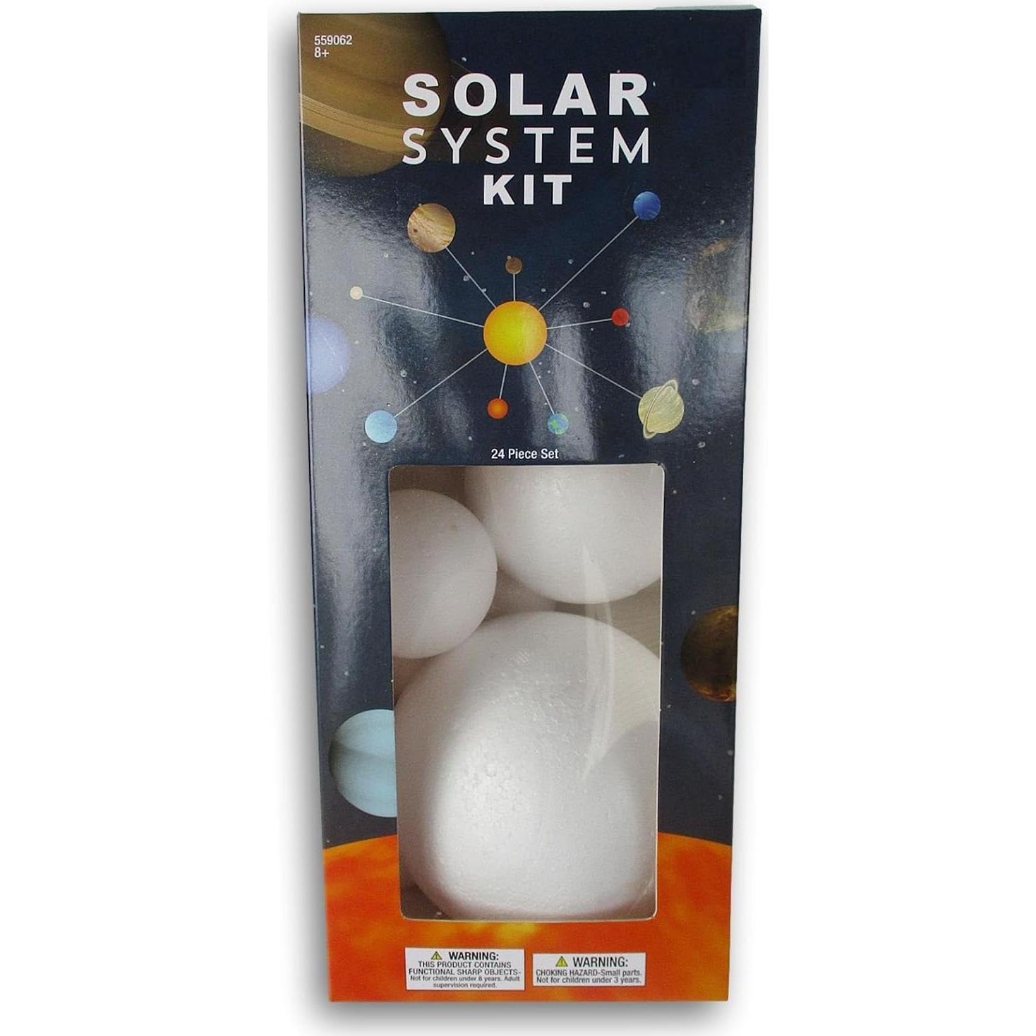 Kit de manualidades sistema solar espuma Hobby Lobby 24 piezas
