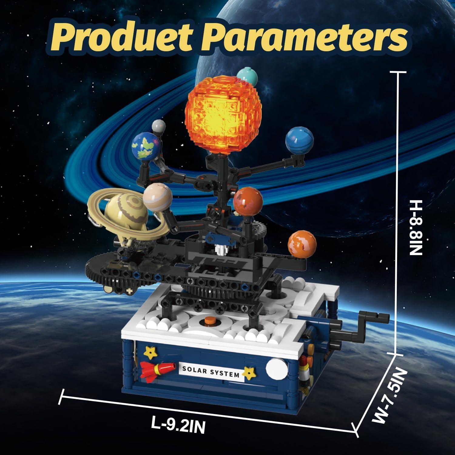 Kit de Construcción Sistema Solar Gohero 775 Piezas Educativo