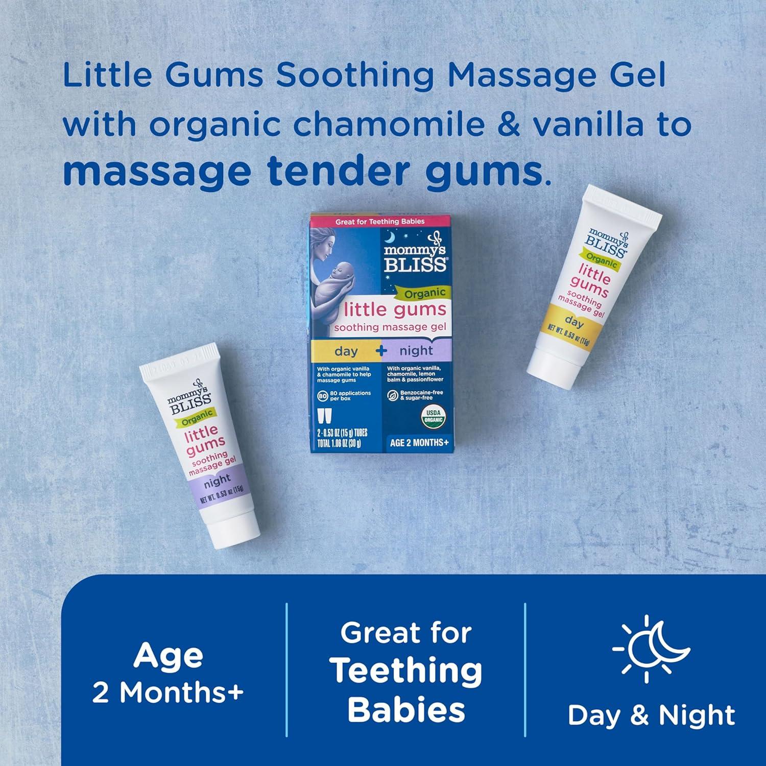 Gel de Masaje Suave Mommy's Bliss Organic Little Gums 30 g