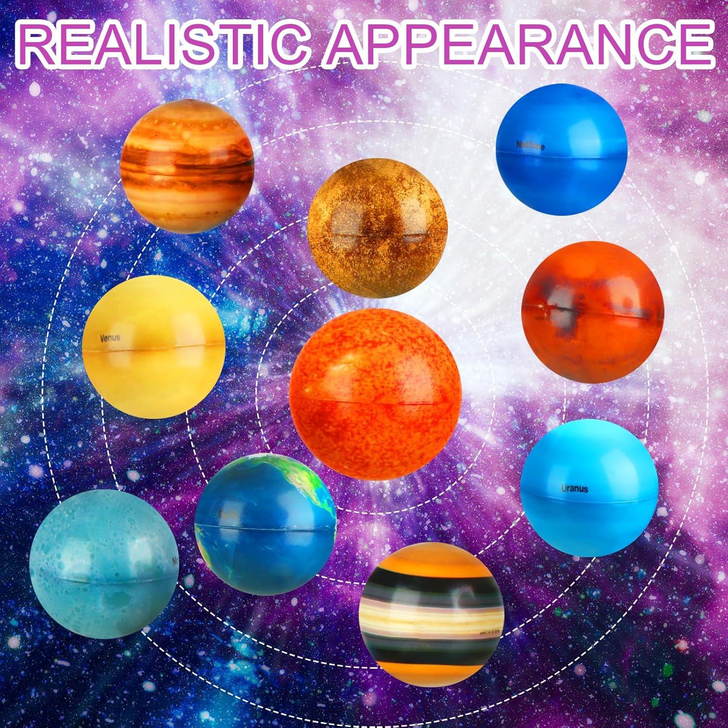 Móvil 3D del Sistema Solar Hollowfly 60 cm Decoración Educativa