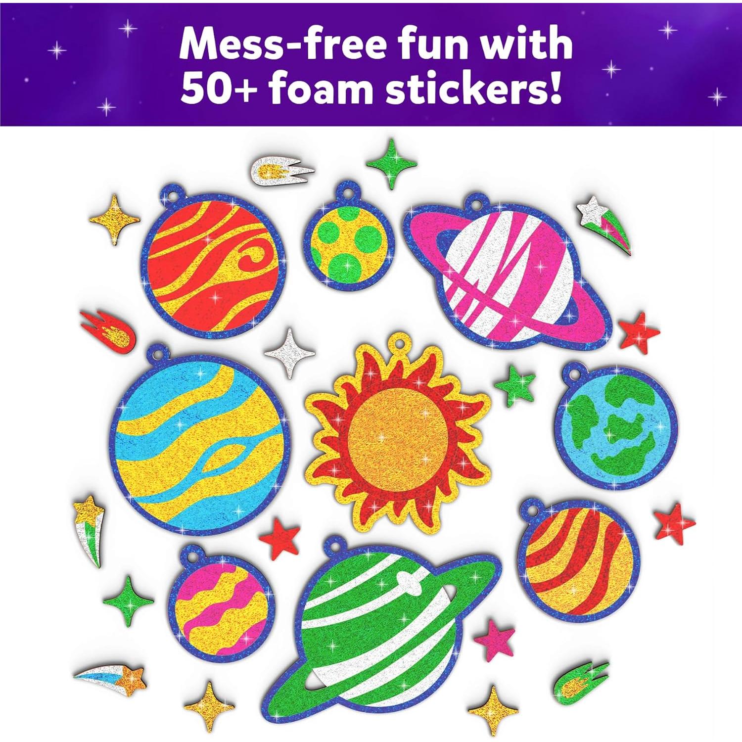 Skillmatics Foil Fun Sistema Solar - Kit de Arte para Niños 4-12 Años