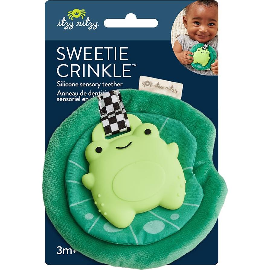 Mordedor crujiente Itzy Ritzy Rana de silicona 50g