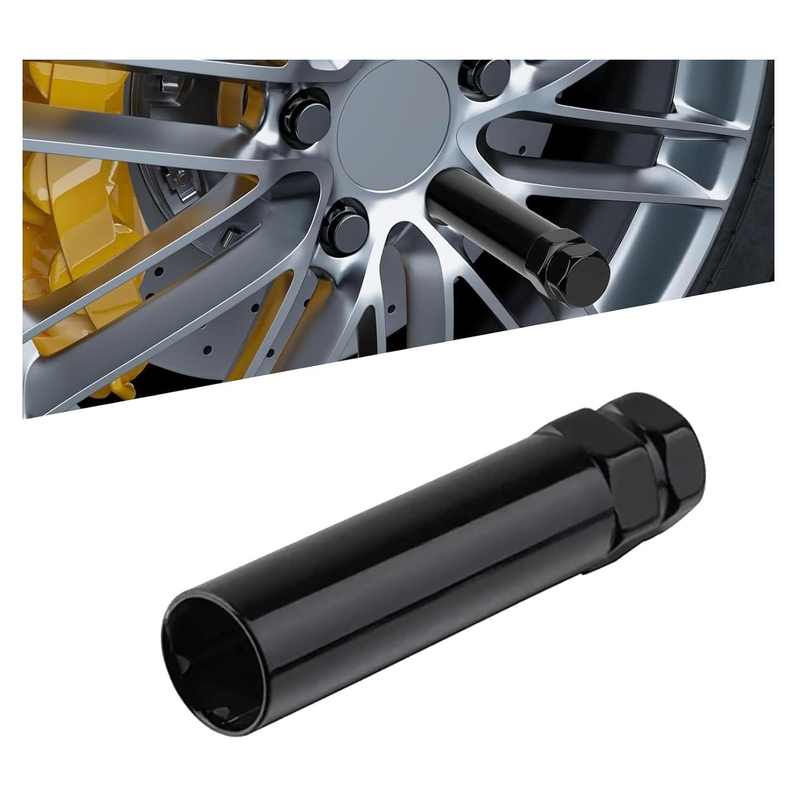 Llave de Tuerca 6 Puntas ijuicy para Llantas M12, Negro