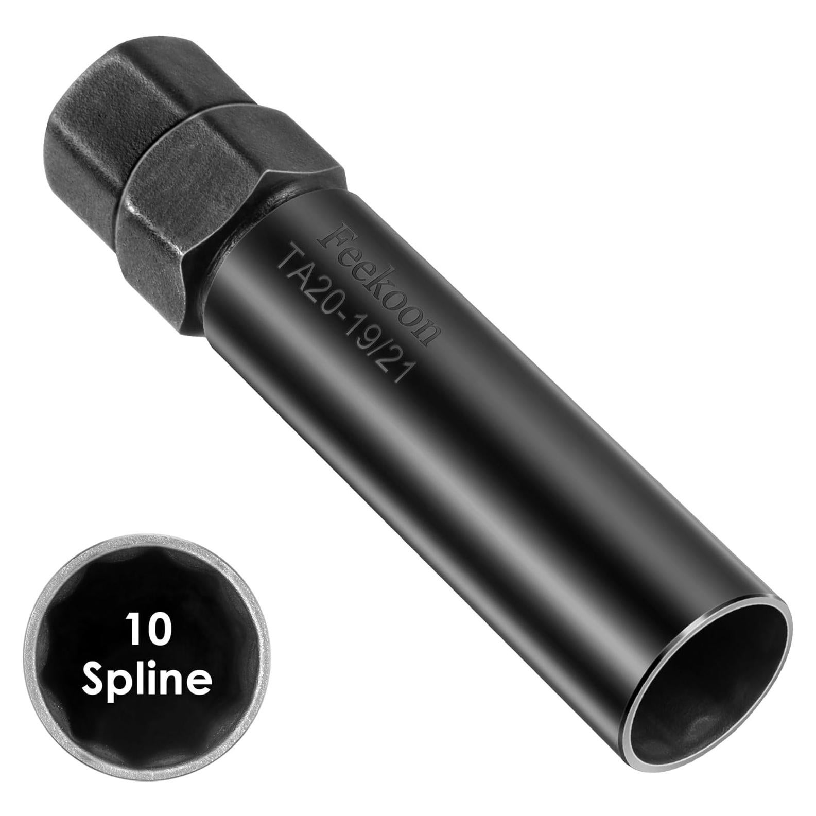 Llave de Tuerca de 10 Estrías Feekoon para Rueda 19mm y 21mm