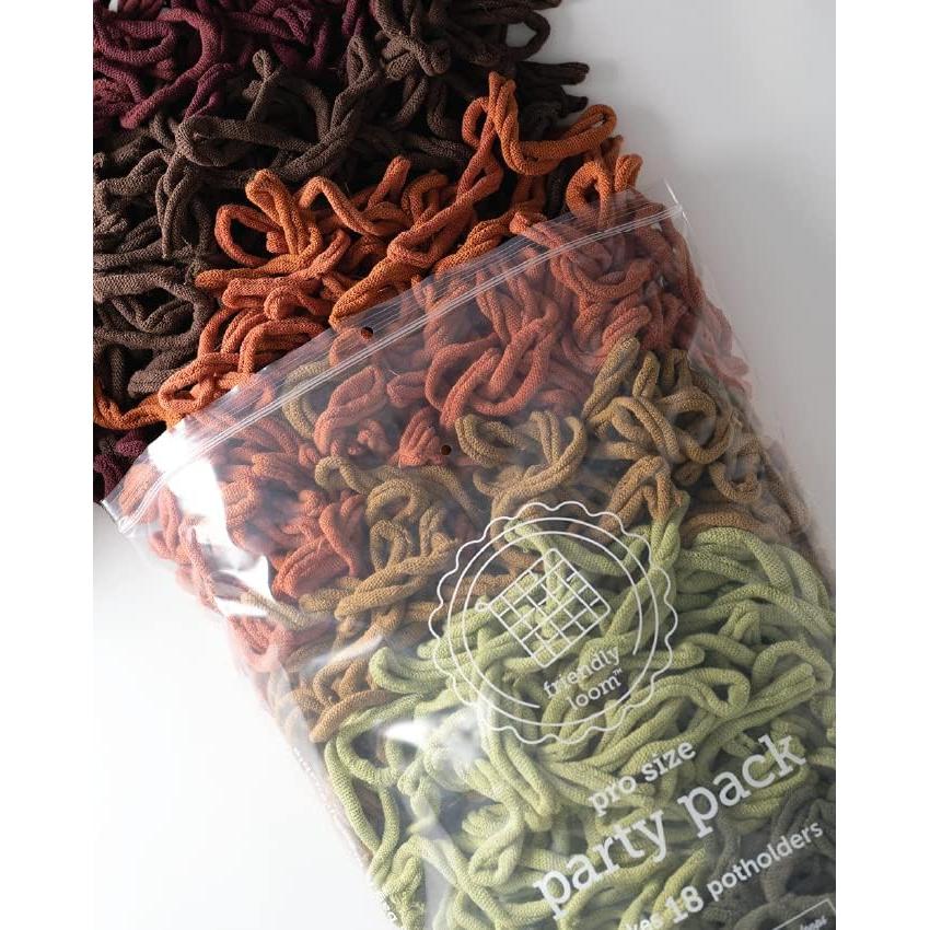 Kit de Tejido de Posavasos Friendly Loom - 18 Bucles Algodón