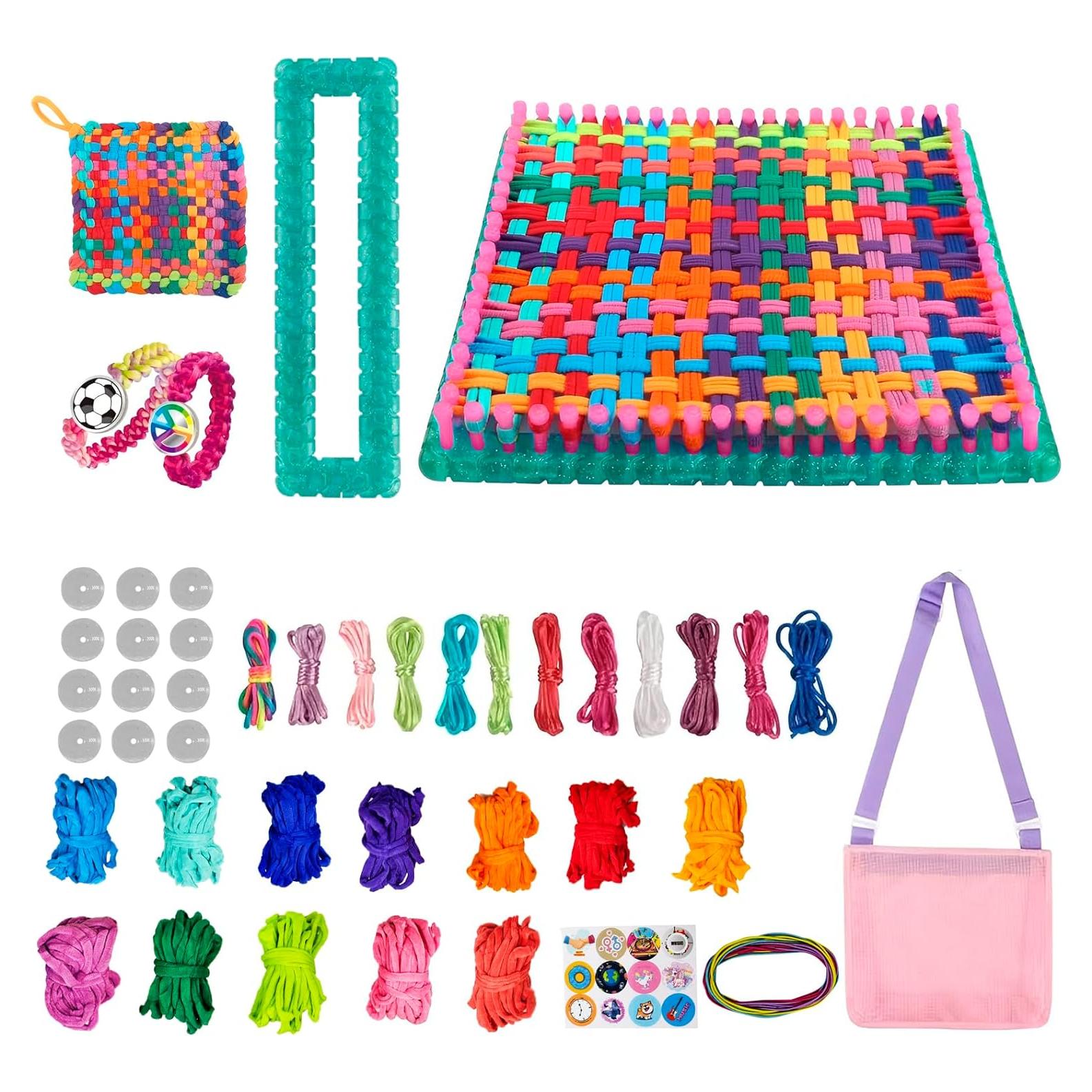 Kit de Telar VividLife 2-en-1 para Manualidades DIY - 288 Piezas