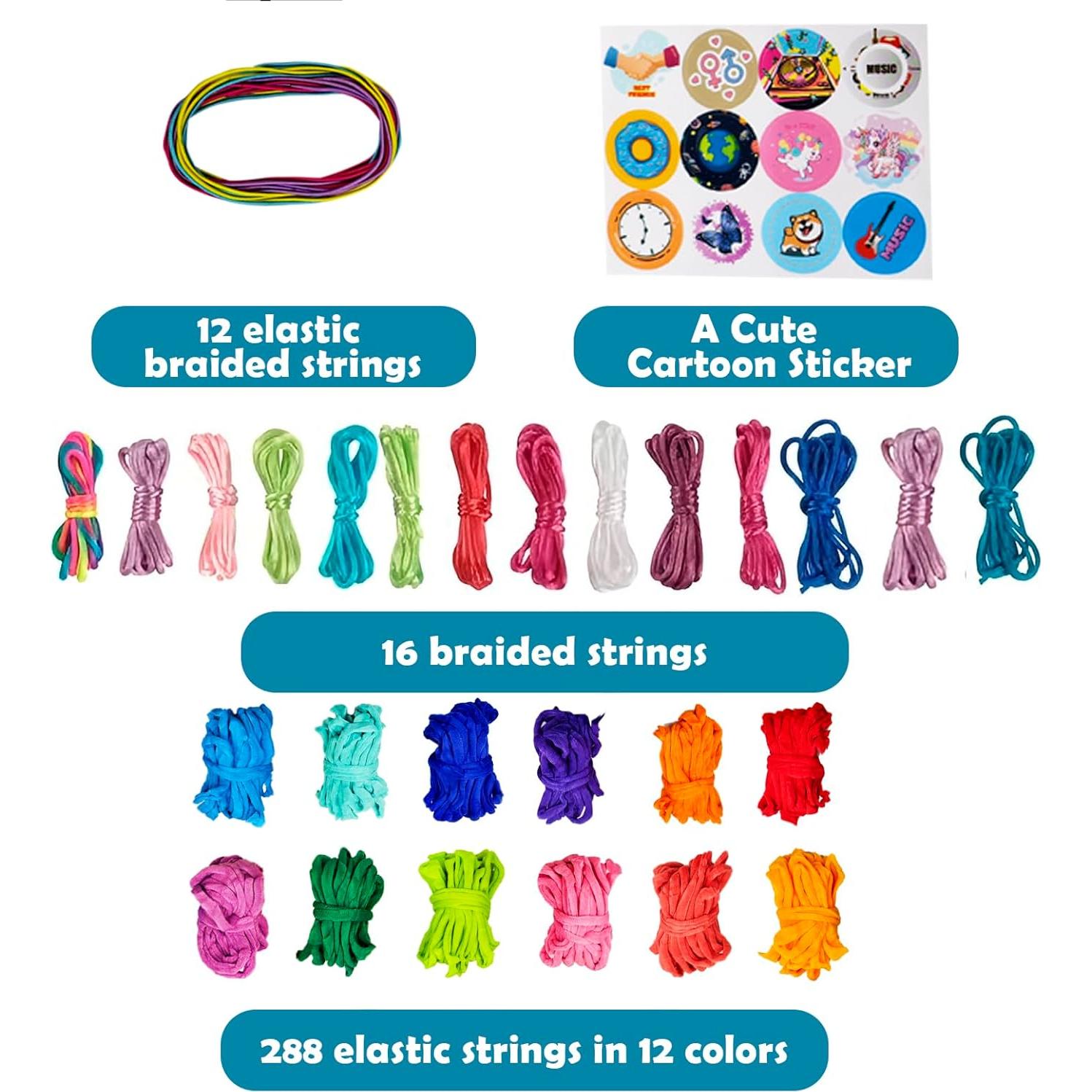 Kit de Telar VividLife 2-en-1 para Manualidades DIY - 288 Piezas