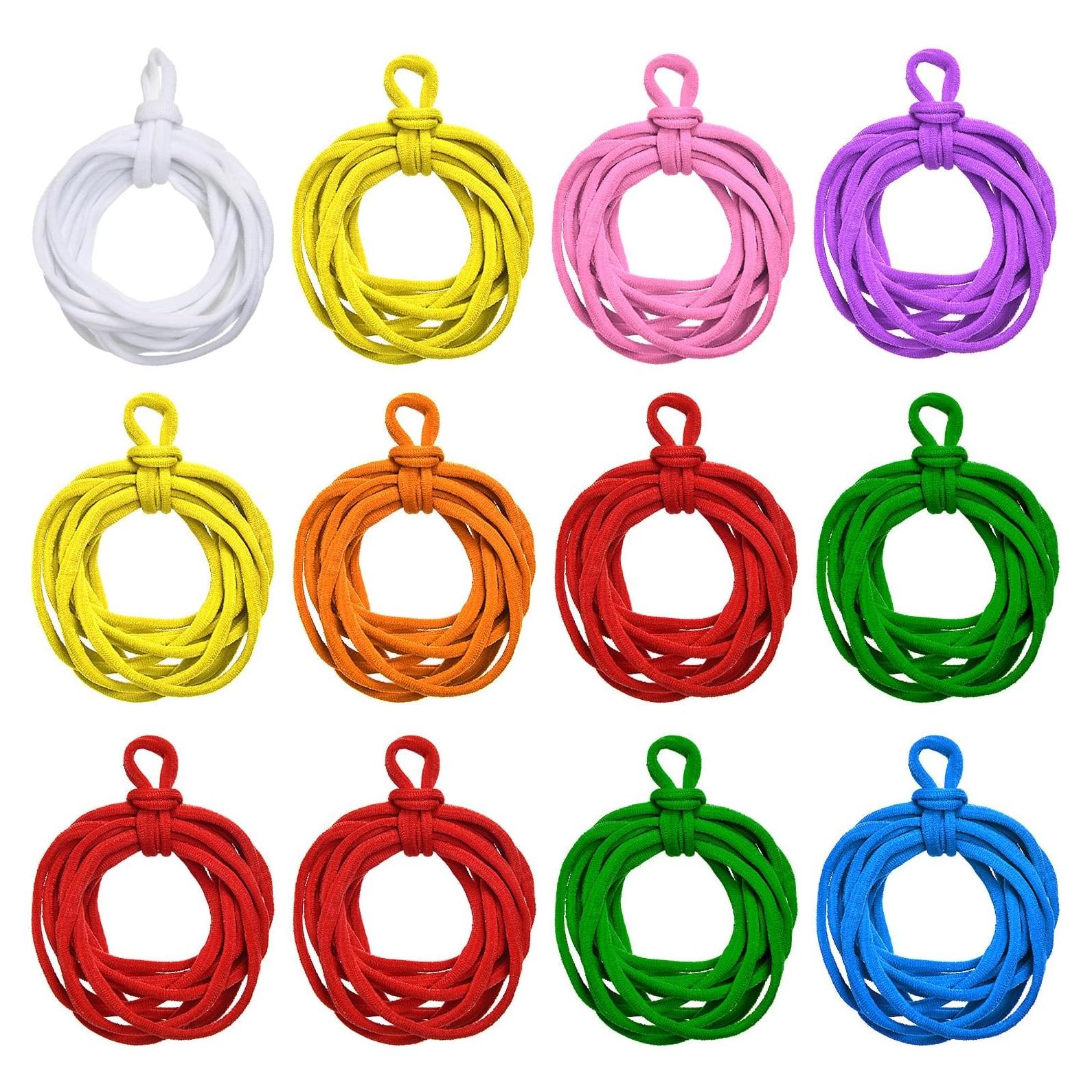 288 Anillos de Trapo de Telar Blulu para Manualidades DIY