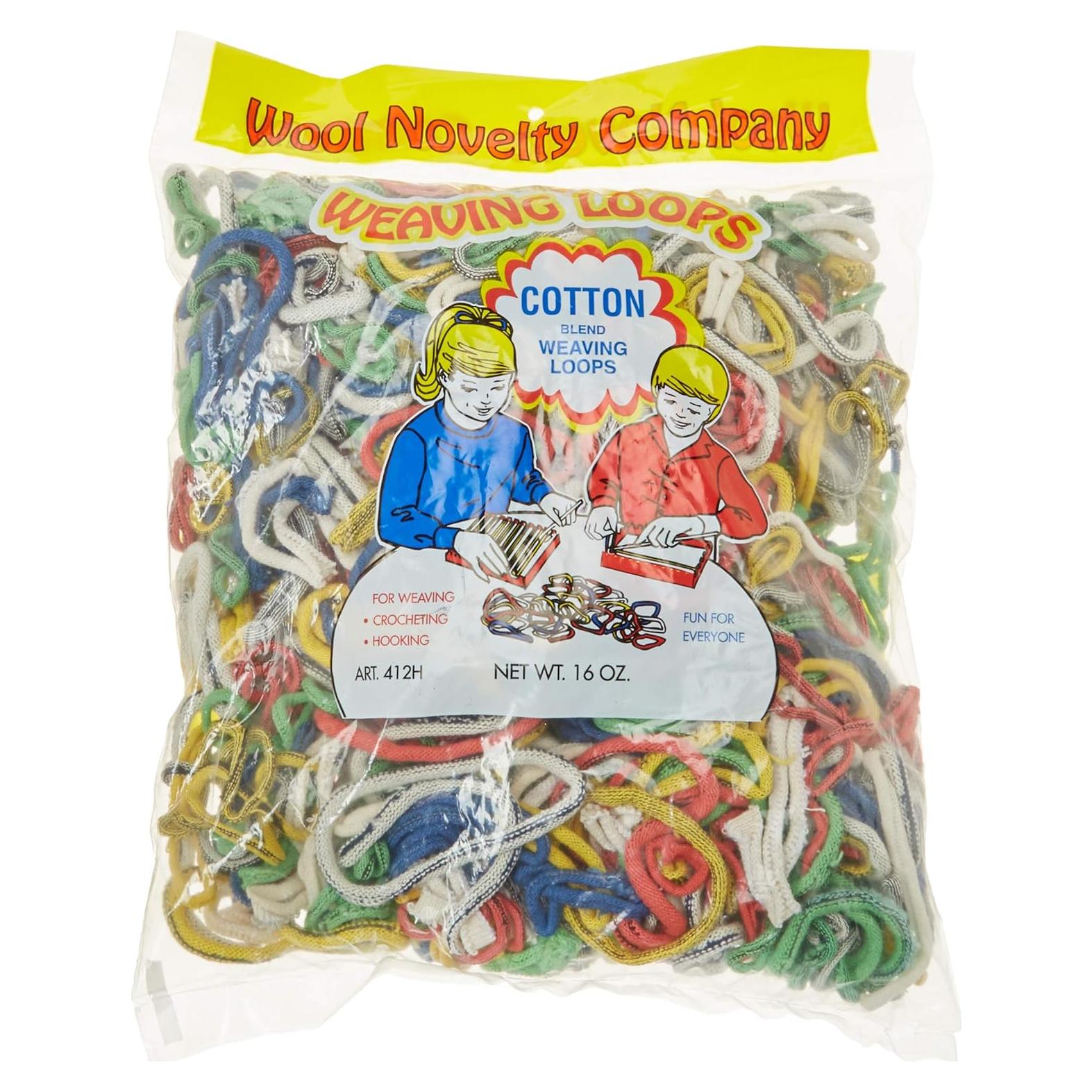 Bucles de Tejido de Algodón Assortidos 453.6g Wool Novelty
