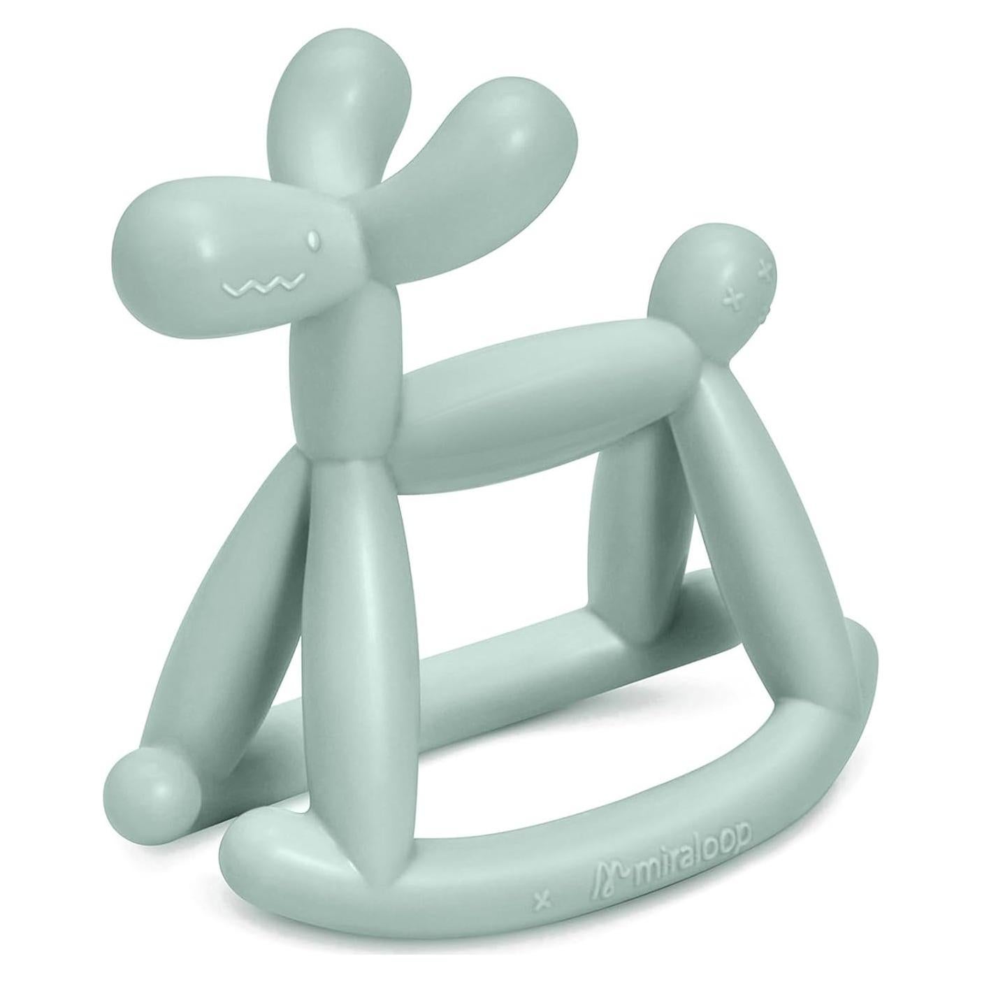 Mordedor de Dentición Jellydog Verde Menta - Silicona Grado Alimenticio
