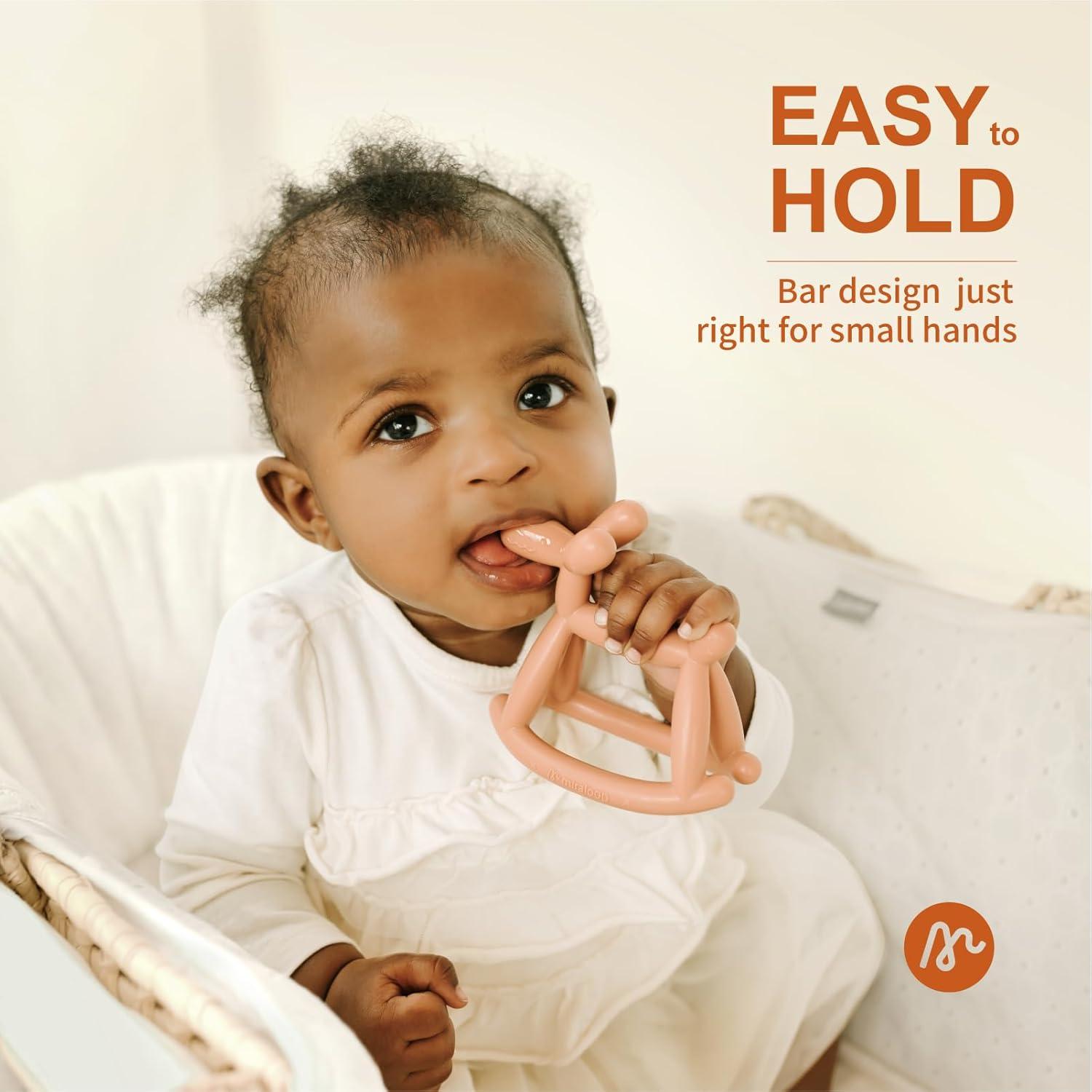 Mordedor de Dentición Jellydog Verde Menta - Silicona Grado Alimenticio