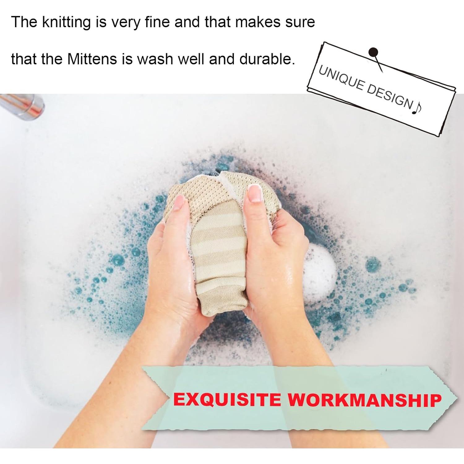 Manoplas para Recién Nacidos No Scratch 100% Algodón 6 Piezas