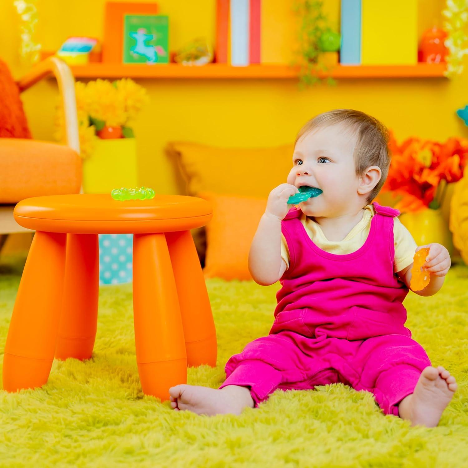 Mordedores de Dentición Bright Starts Chill & Teethe 3 Piezas