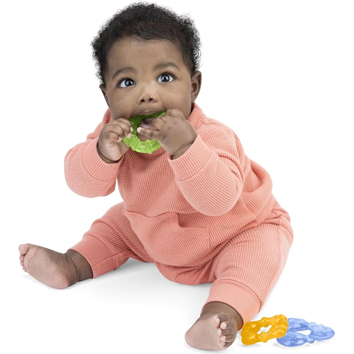 Mordedores de Dentición Bright Starts Chill & Teethe 3 Piezas