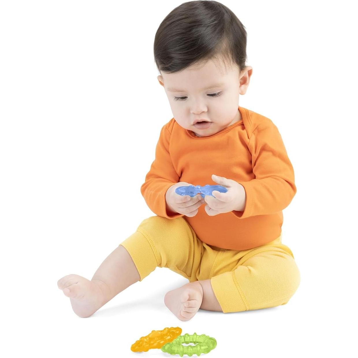 Mordedores de Dentición Bright Starts Chill & Teethe 3 Piezas