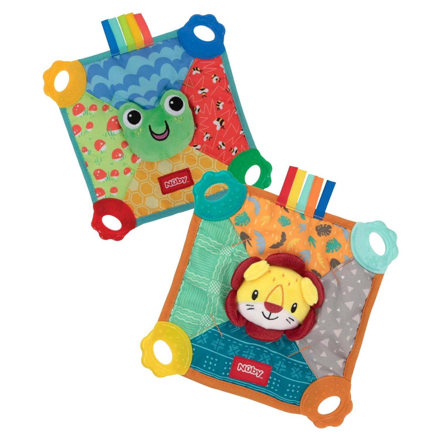 Manta de Dentición Nuby Multicolor 24.1x24.1 cm