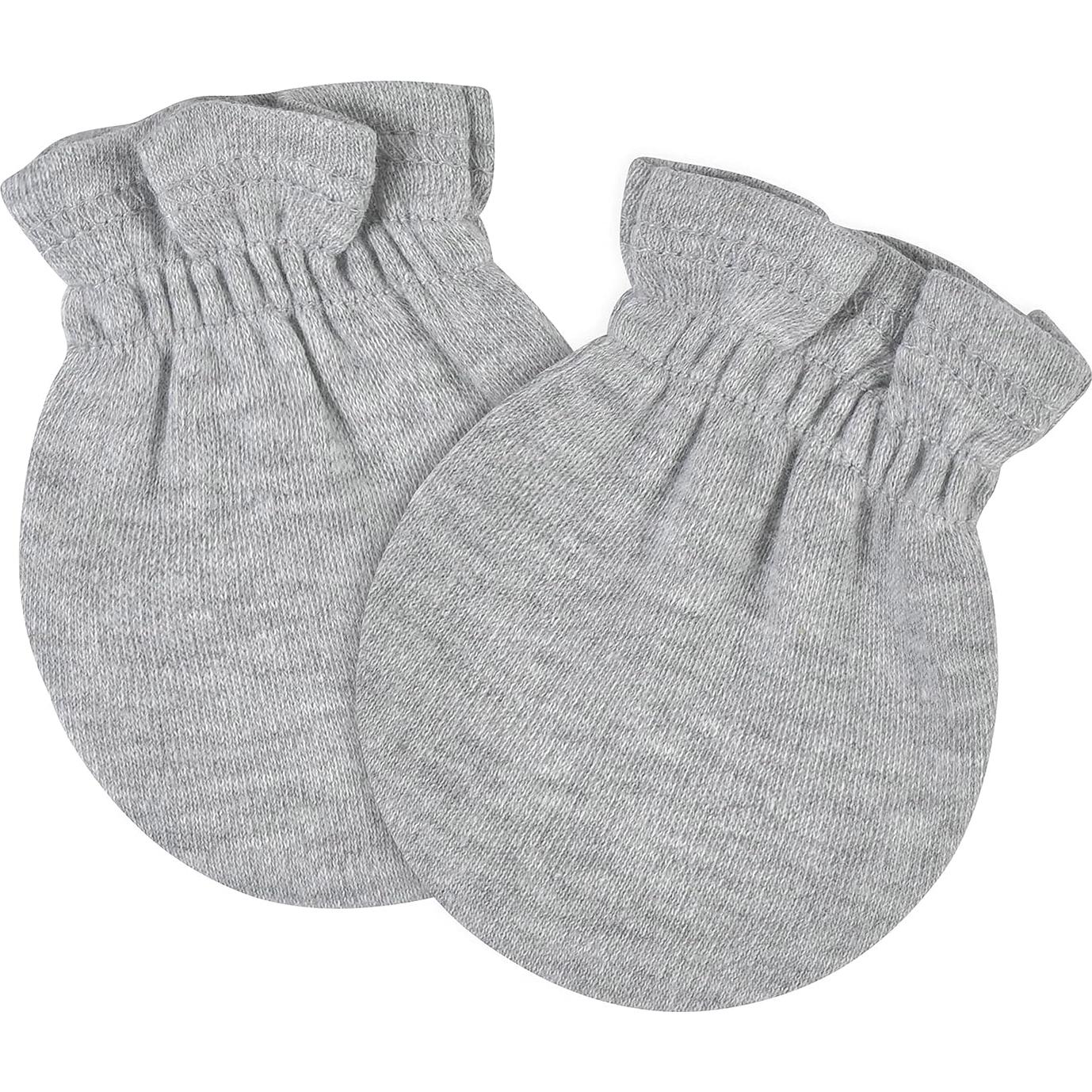 Mitones sin Rasguños Gerber 8-Pack Gris Melange 0-3 Meses