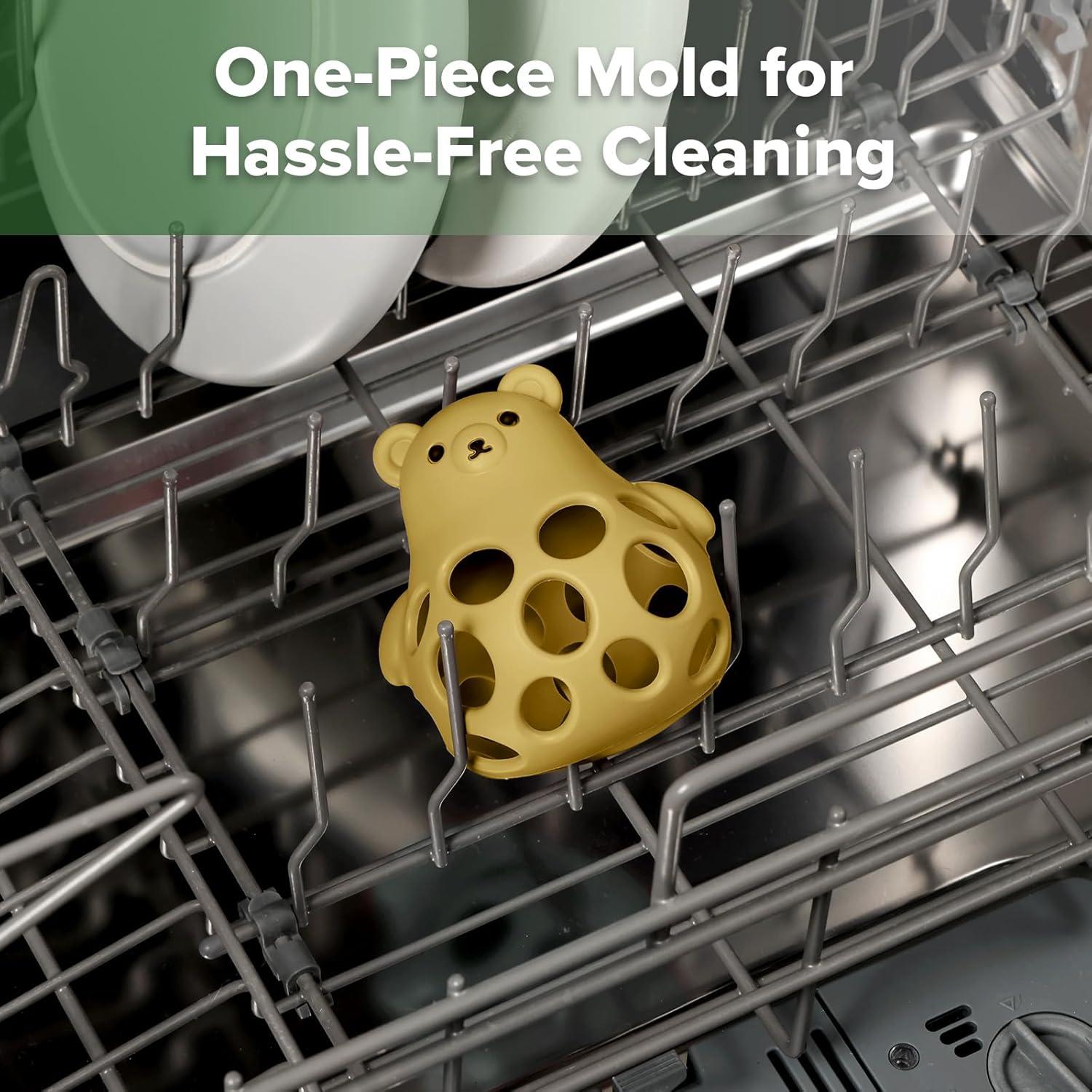 Juguete para Bebés Haakaa 3-en-1 Mordedor Silicona Amarillo