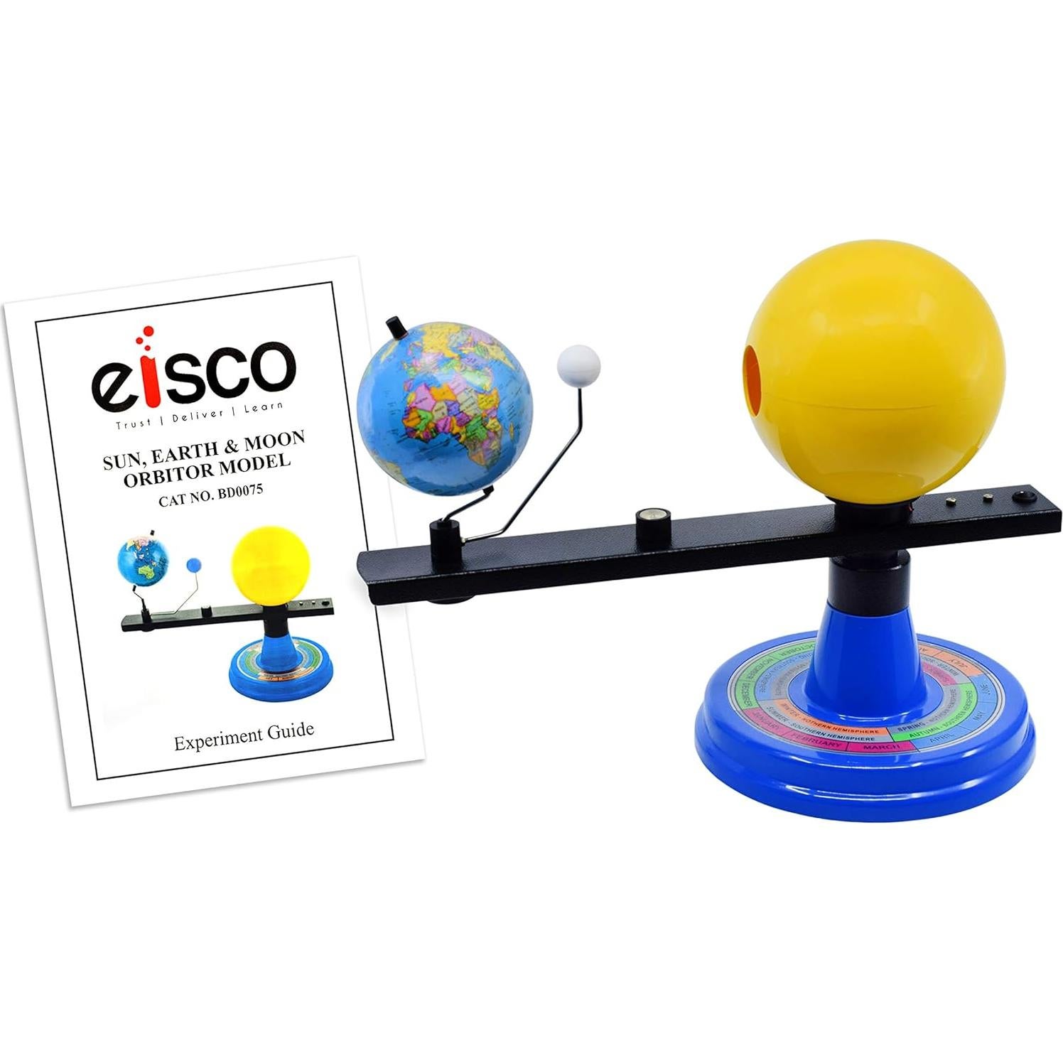 Modelo Orbital EISCO Sol, Tierra y Luna 31.1 cm - Luz Solar