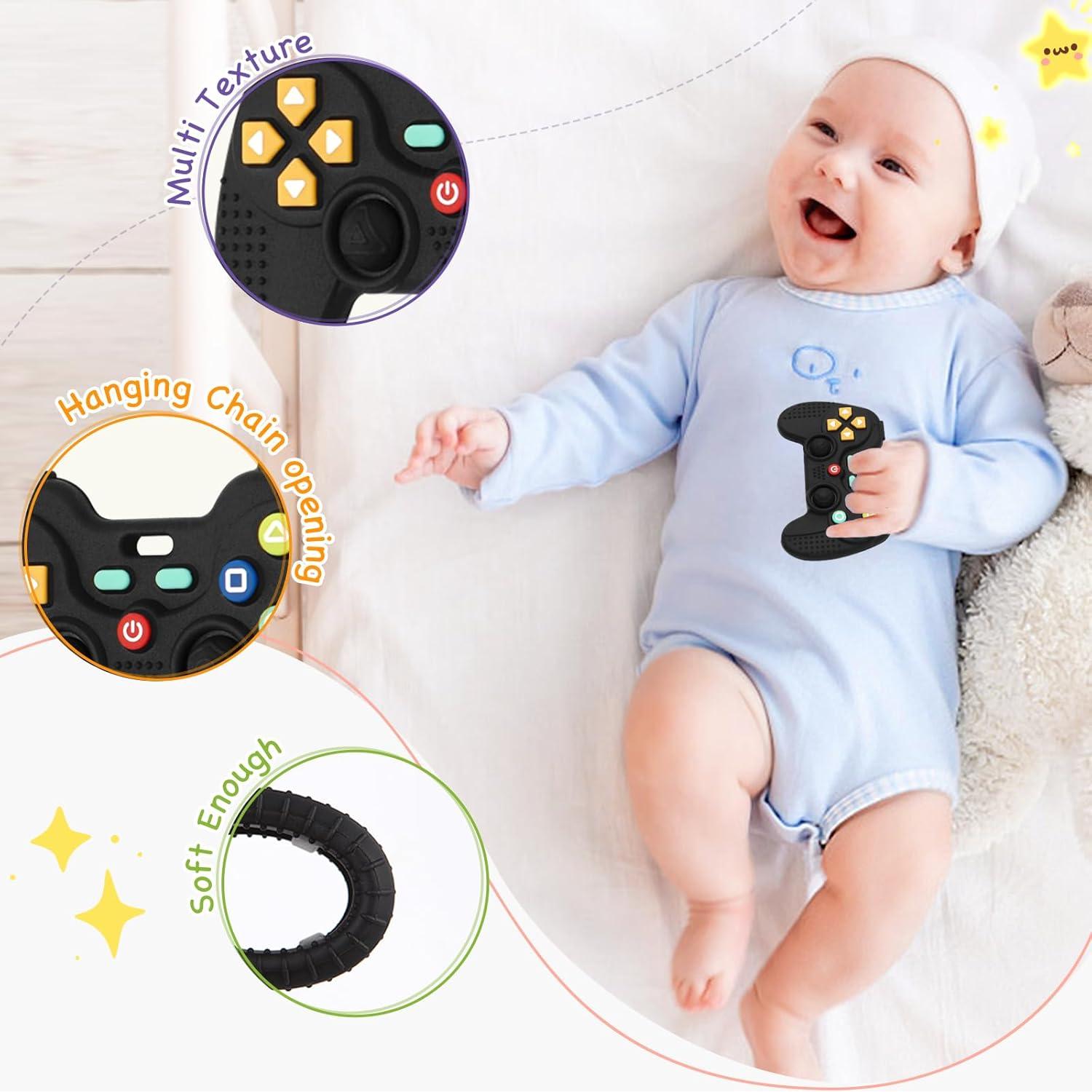 Mordedor de Silicona Chelpopo Control Remoto para Bebés 0-12 Meses