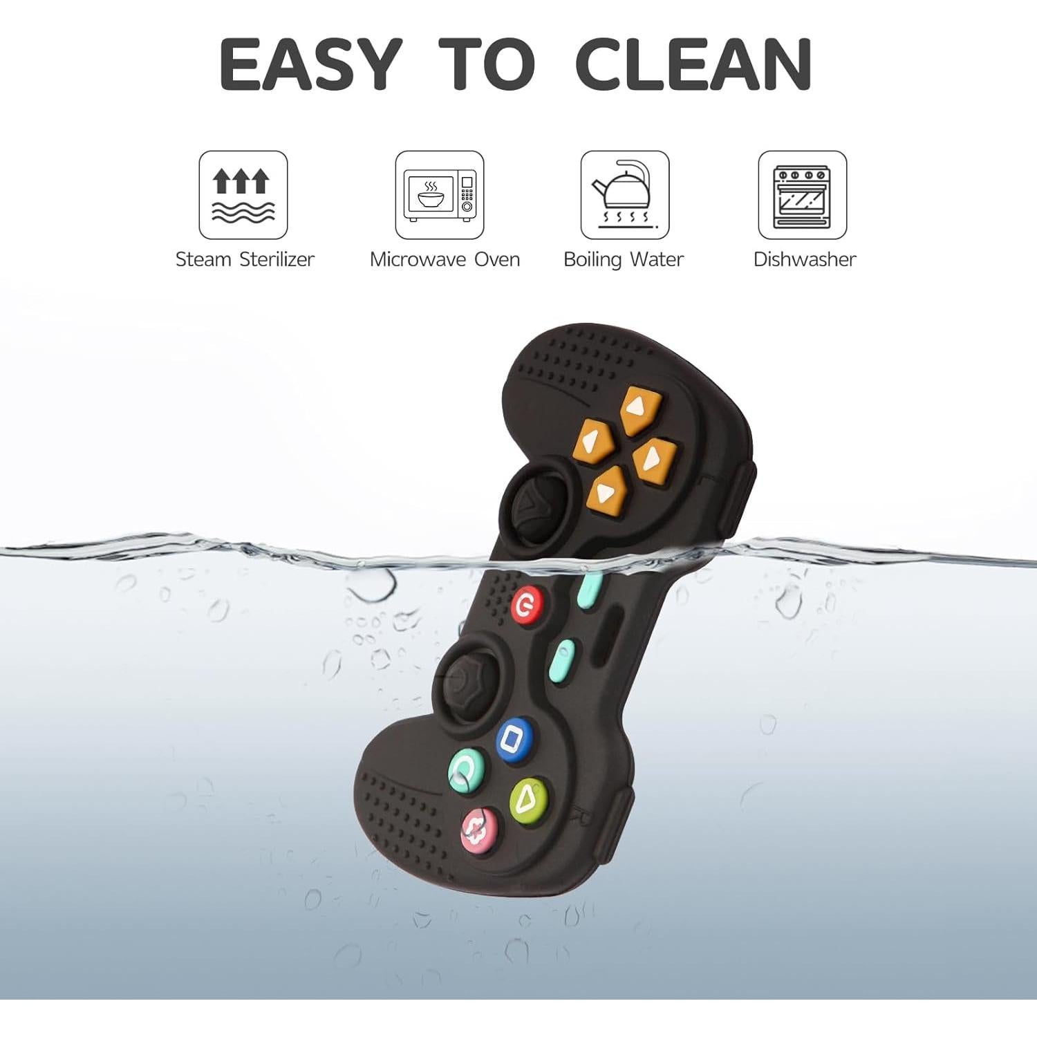 Mordedor de Silicona Chelpopo Control Remoto para Bebés 0-12 Meses