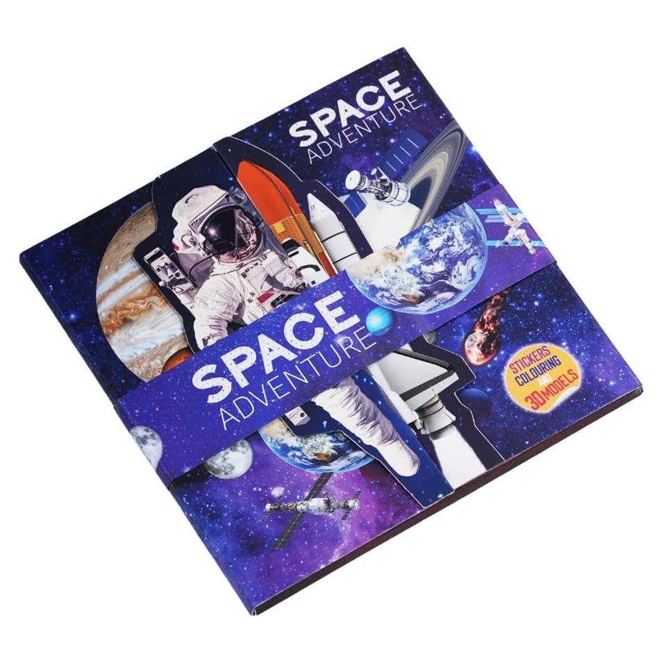 Libro 3D de Aventura Espacial para Niños First Jiggle - Aprendizaje STEM