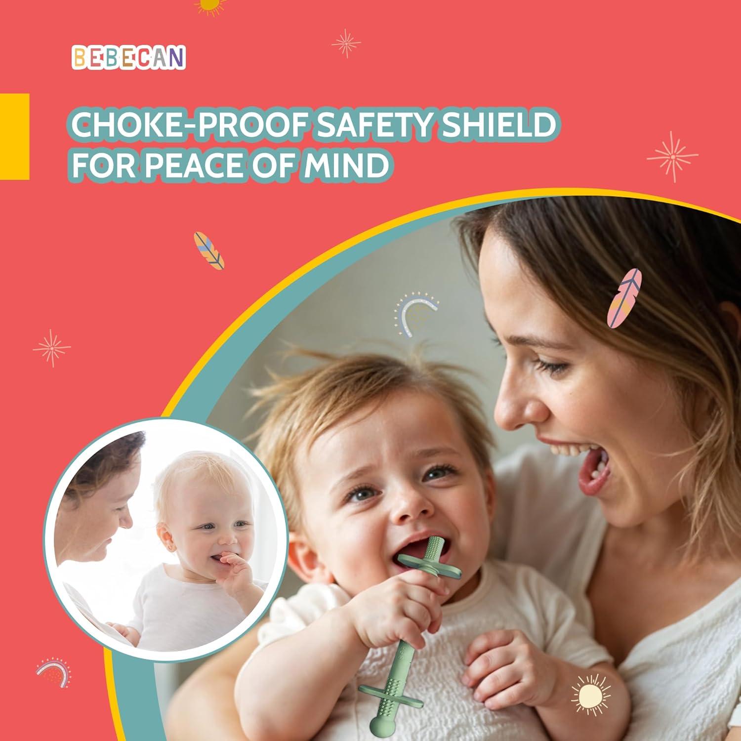 Tubos de Dentición Blindados Bebecan - Alivio Seguro 0-36 Meses