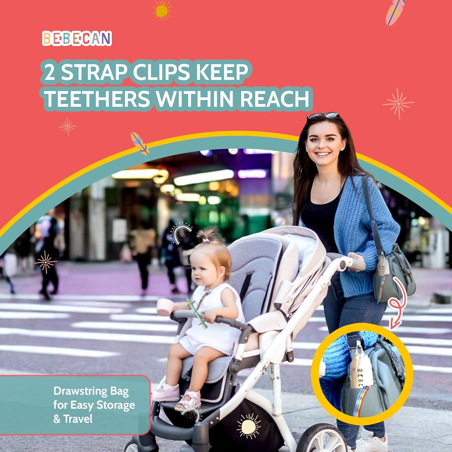 Tubos de Dentición Blindados Bebecan - Alivio Seguro 0-36 Meses