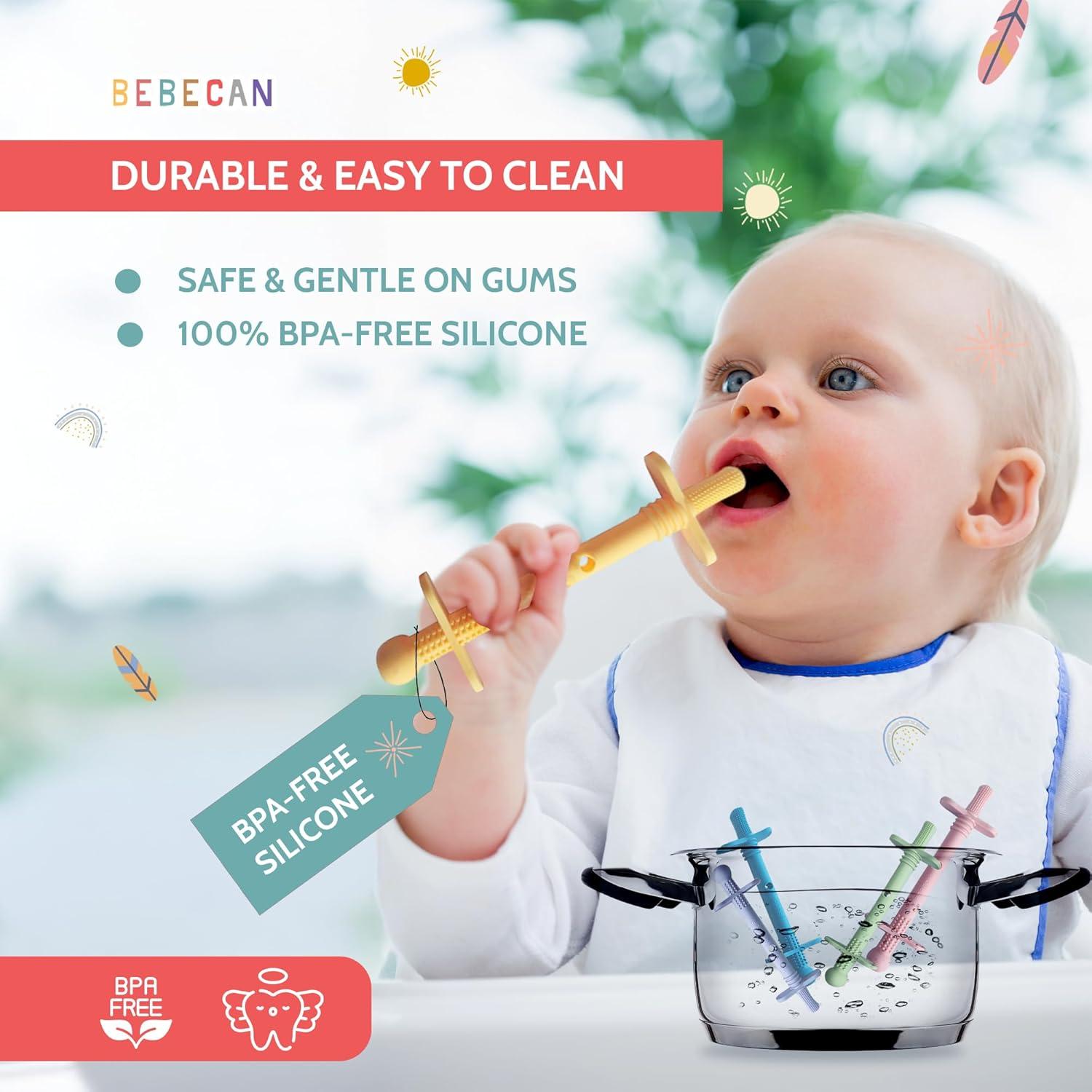 Tubos de Dentición Blindados Bebecan - Alivio Seguro 0-36 Meses