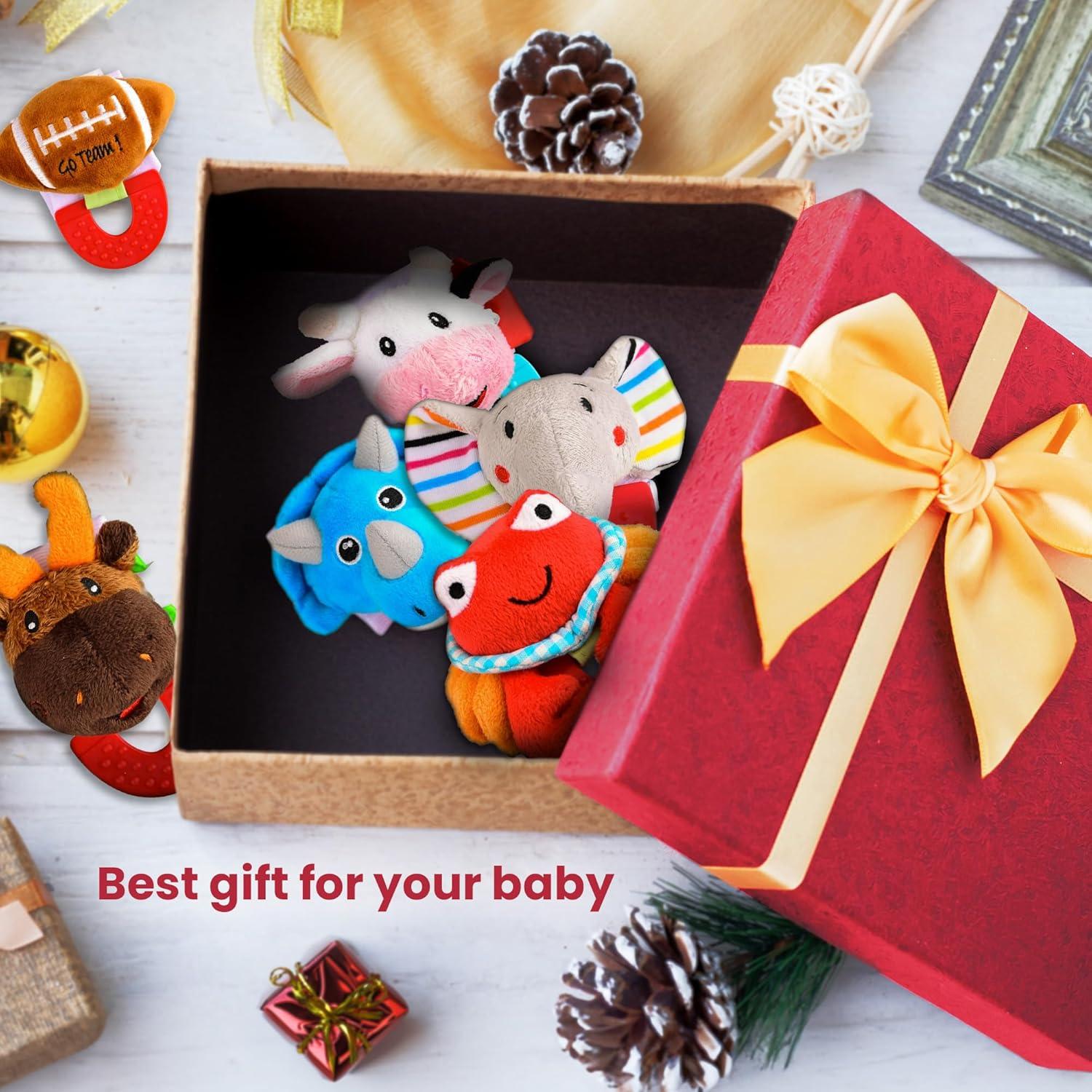 Mordedor de Dentición Wristy Buddy Flor Amarillo - Silicona Segura