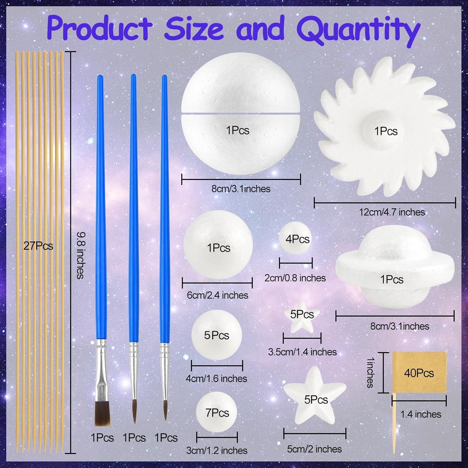 Kit de Bolas de Espuma del Sistema Solar Mototo 100 Piezas
