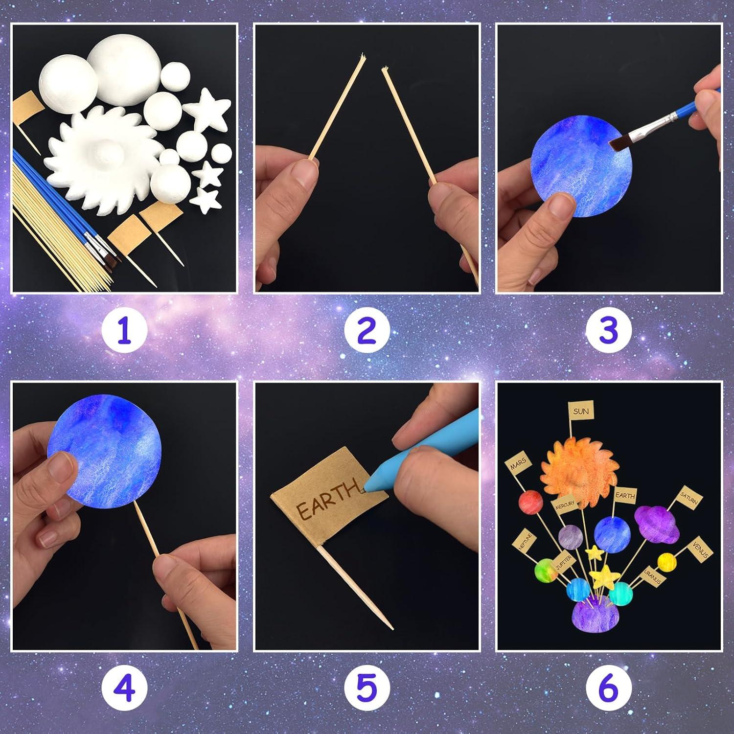 Kit de Bolas de Espuma del Sistema Solar Mototo 100 Piezas