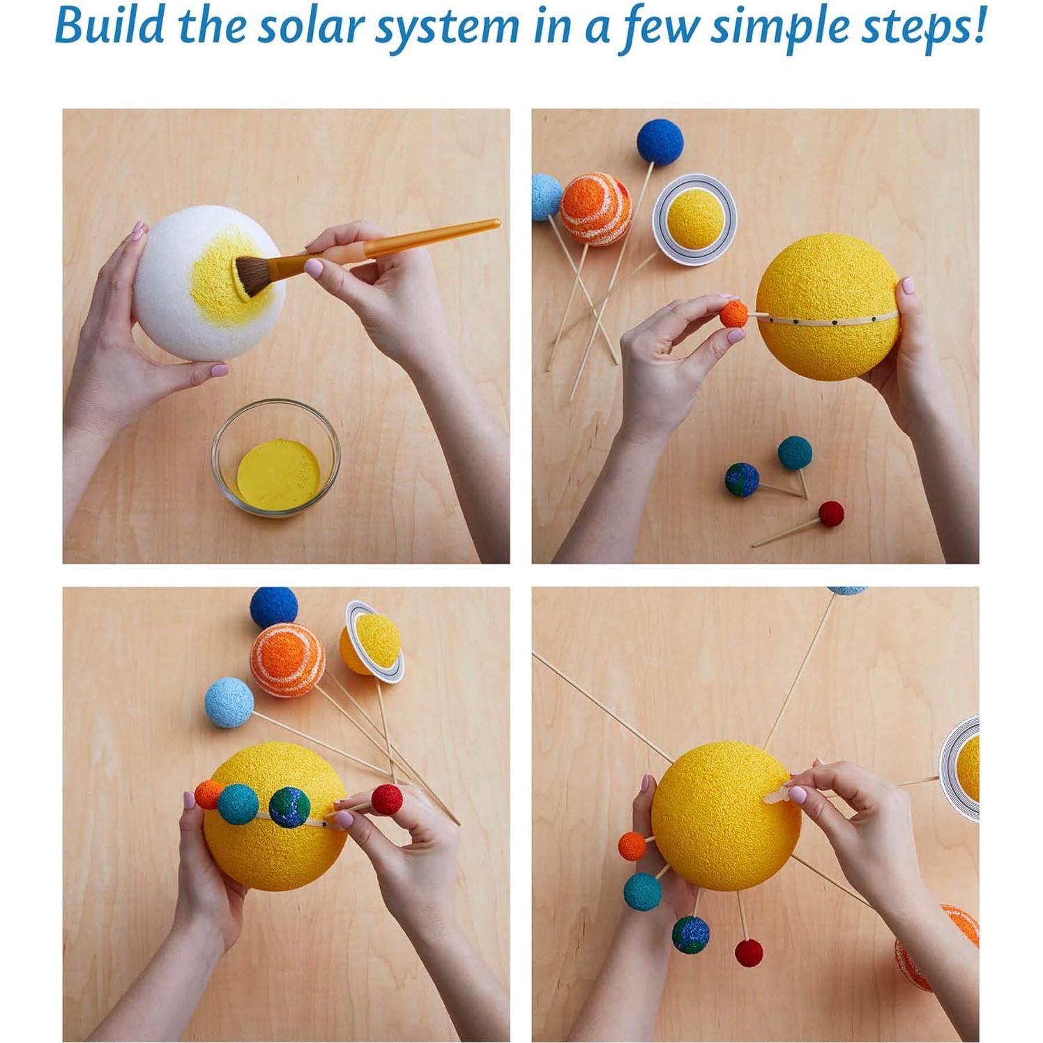 Kit de Sistema Solar FloraCraft CraftFoM 18 Piezas