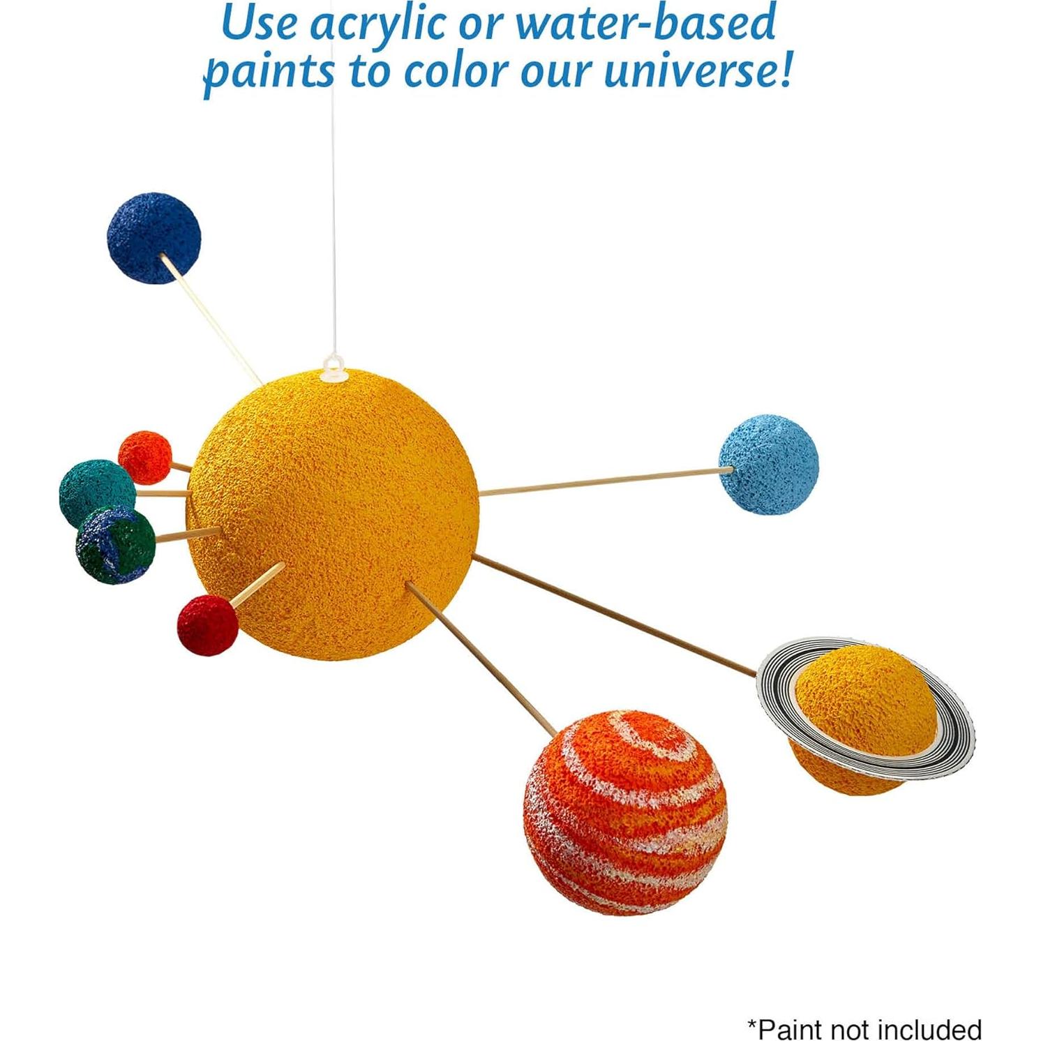 Kit de Sistema Solar FloraCraft CraftFoM 18 Piezas