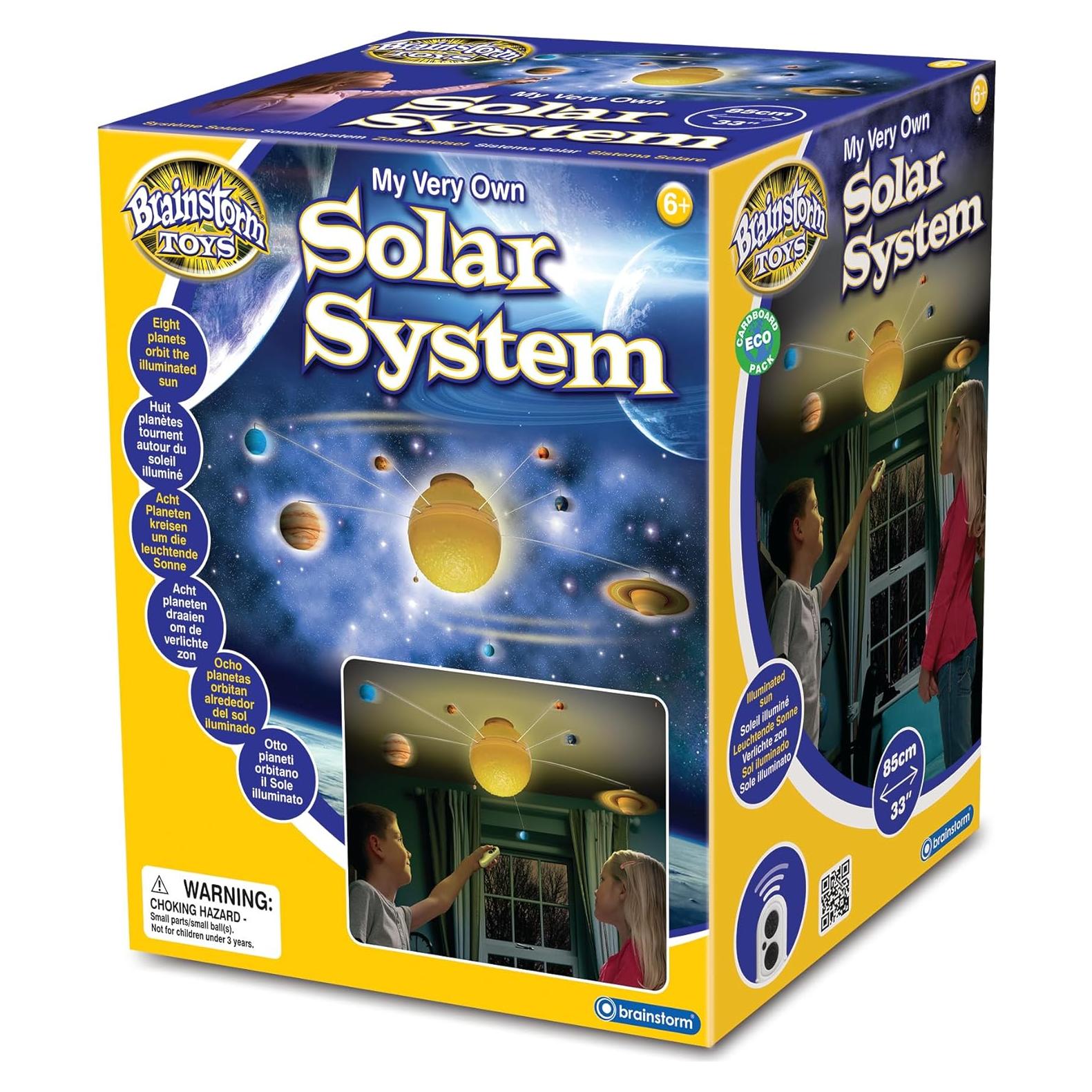 Móvil del Sistema Solar Brainstorm E2002, Luz Nocturna 85cm