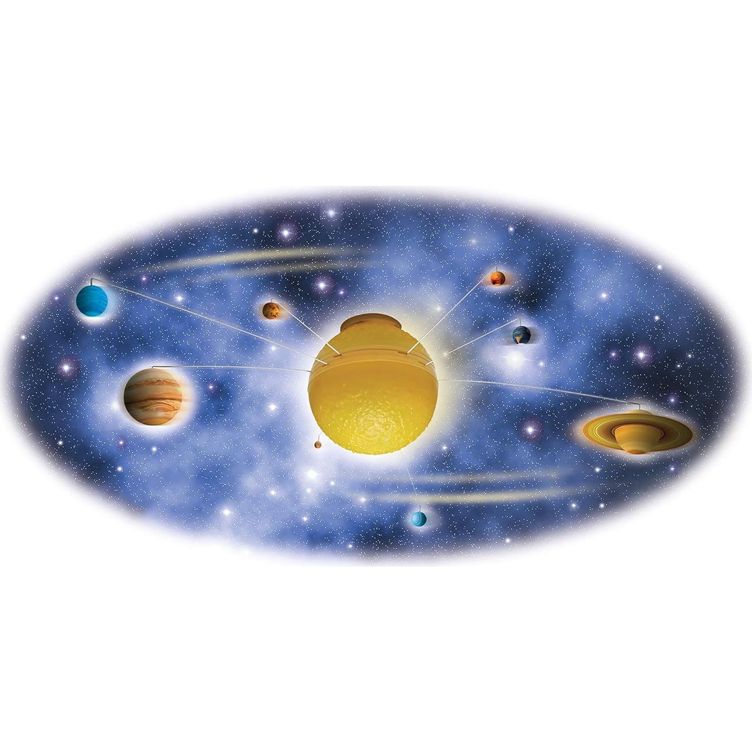 Móvil del Sistema Solar Brainstorm E2002, Luz Nocturna 85cm