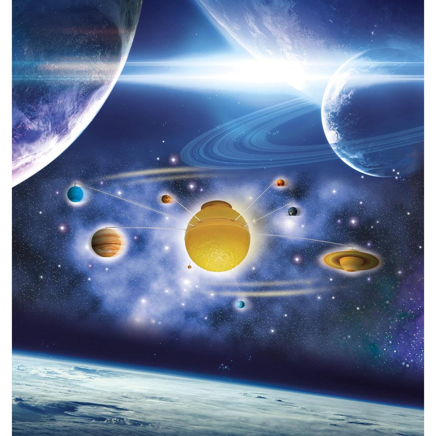 Móvil del Sistema Solar Brainstorm E2002, Luz Nocturna 85cm