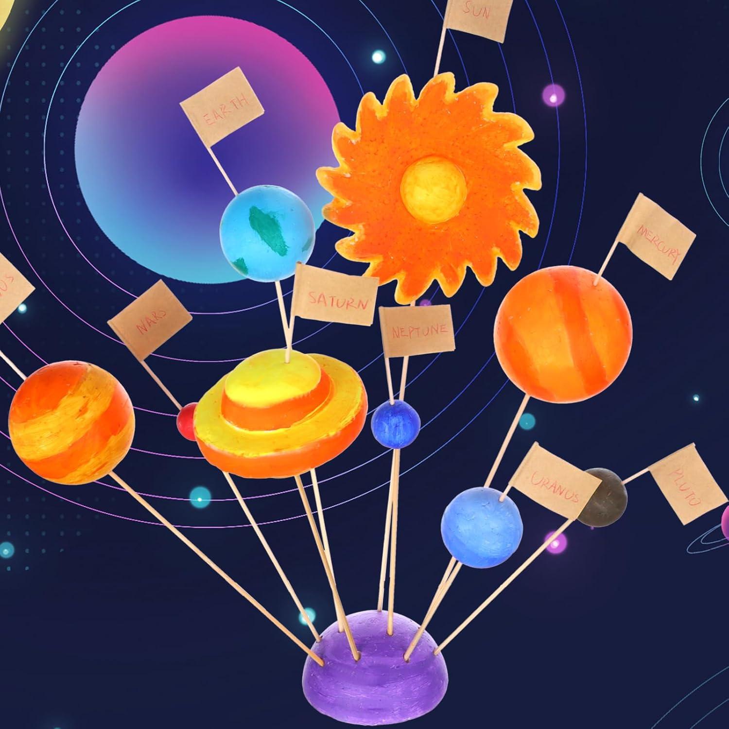 Kit de Ciencia RUSUANJUN - Sistema Solar 60 Piezas